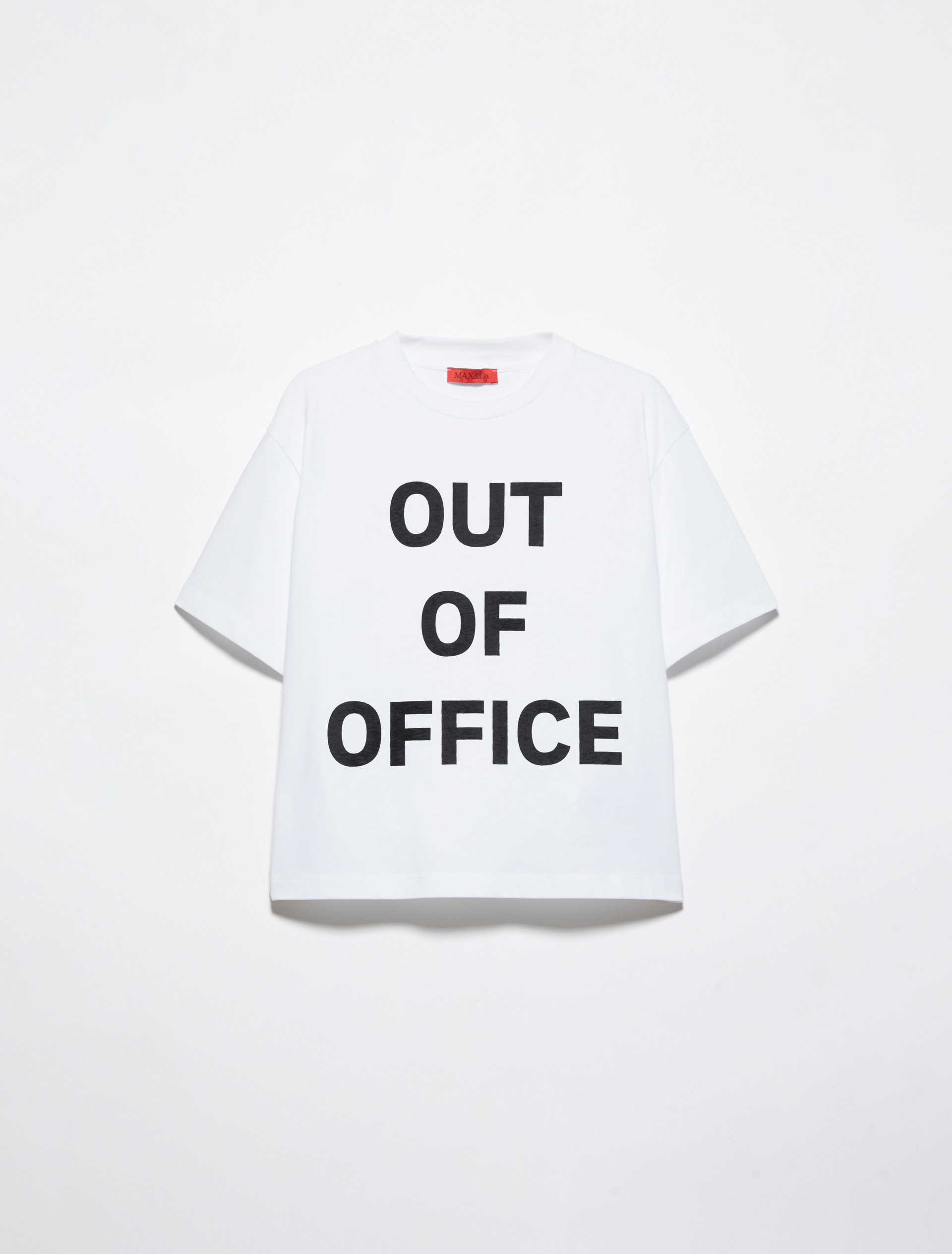 P. Terzini &Co.llaboration T-shirt, optical white | MAX&Co. P. Terzini &Co.llaboration T-shirt - OPTICAL WHITE - MAX&Co. - 5