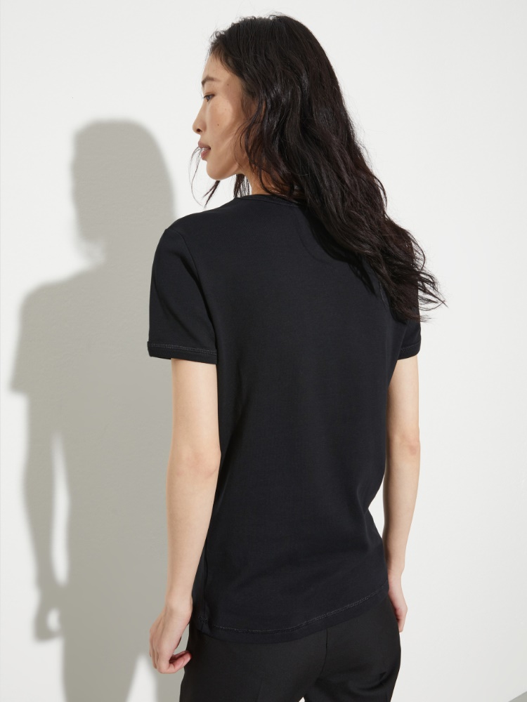 Slim Fit T-Shirt mit Logo - MAX&Co. - 2