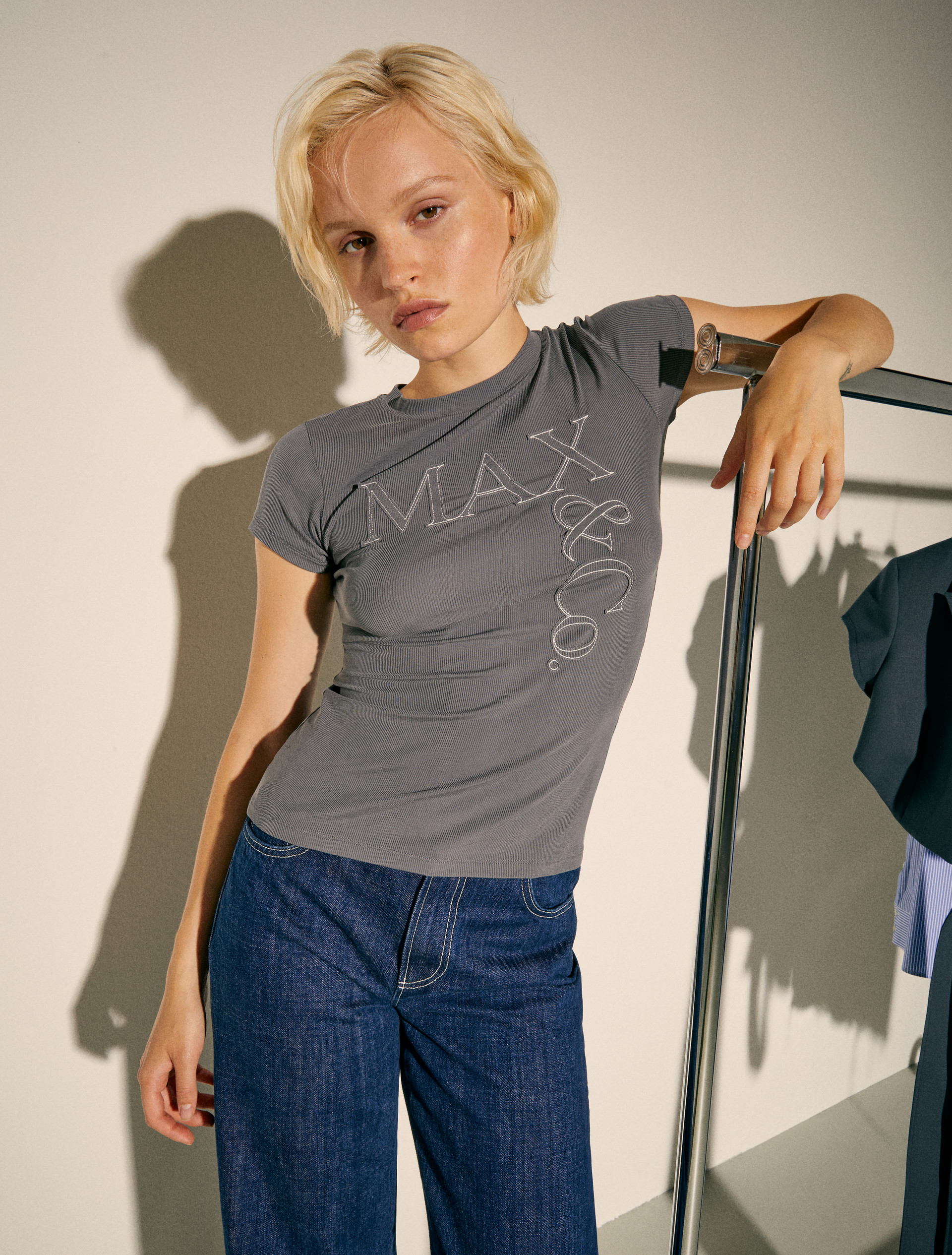 Logo T-shirt Sami Miró &Co.llaboration - OTTER - MAX&Co.