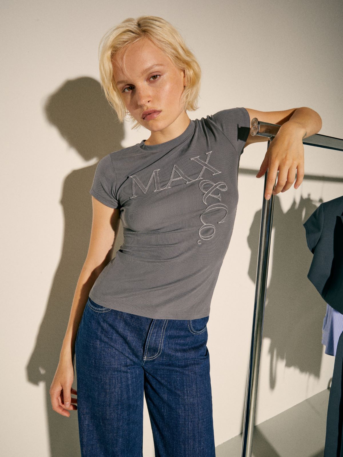 Logo T-shirt Sami Miró &Co.llaboration - OTTER - MAX&Co.