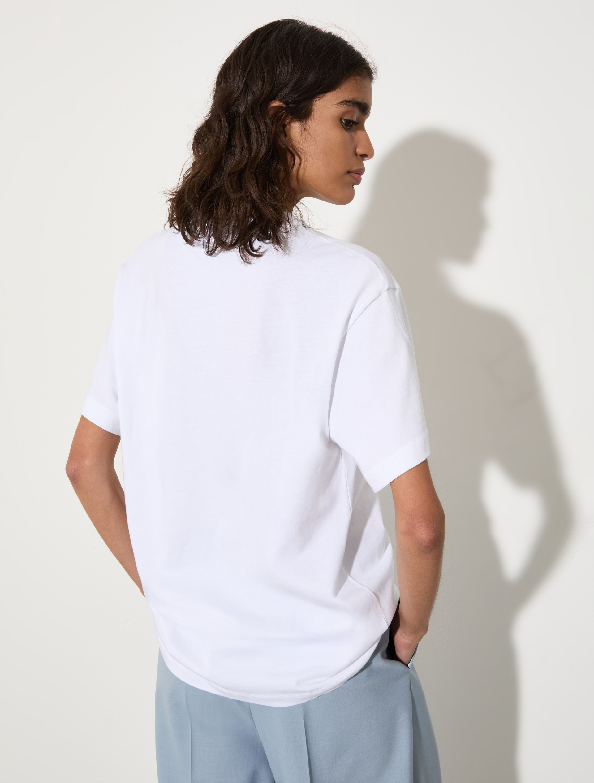 Logo T-shirt in jersey di cotone - ROSSO - MAX&Co. - 2