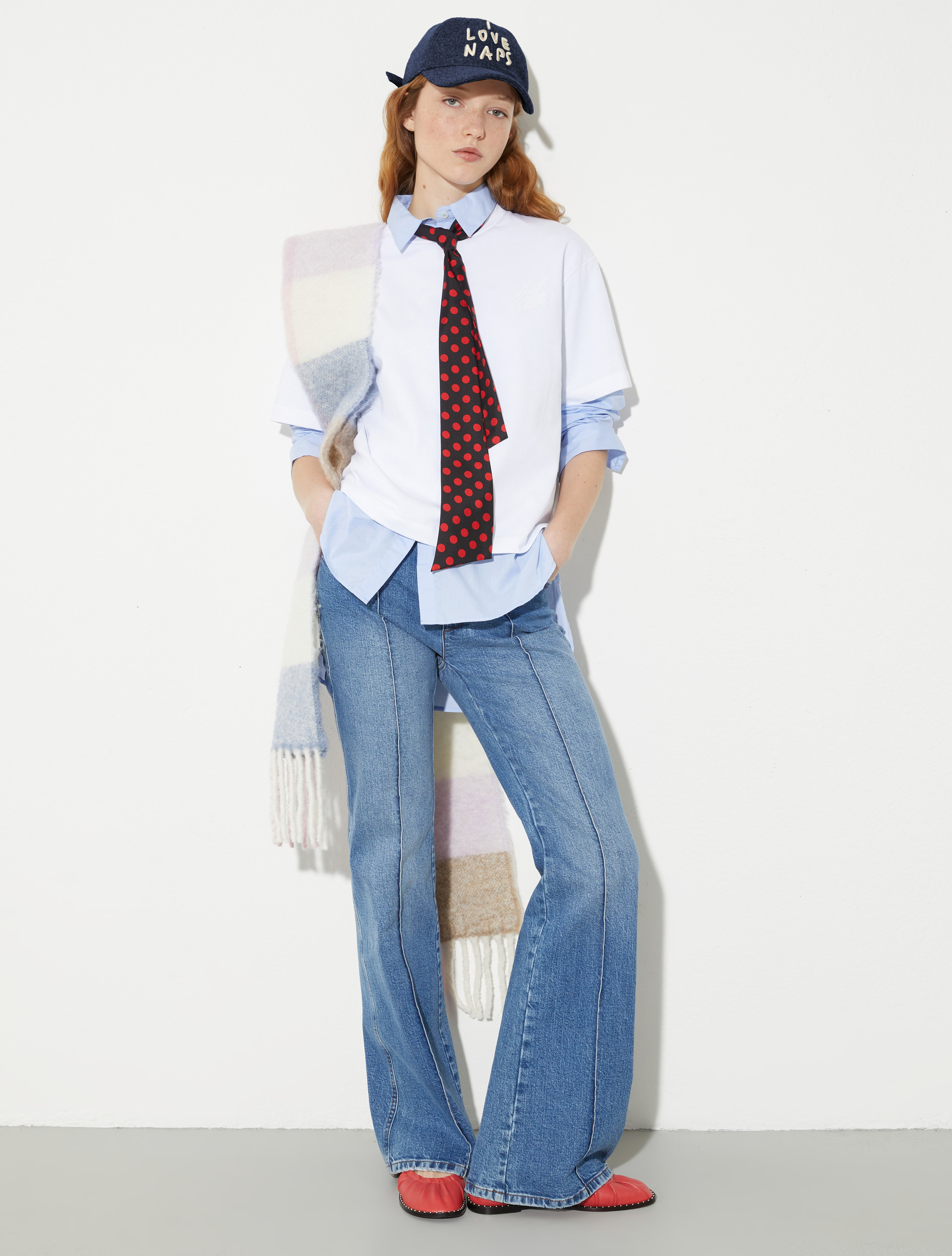 P. Terzini &Co.llaboration T-shirt, optical white | MAX&Co. P. Terzini &Co.llaboration T-shirt - OPTICAL WHITE - MAX&Co. - 4