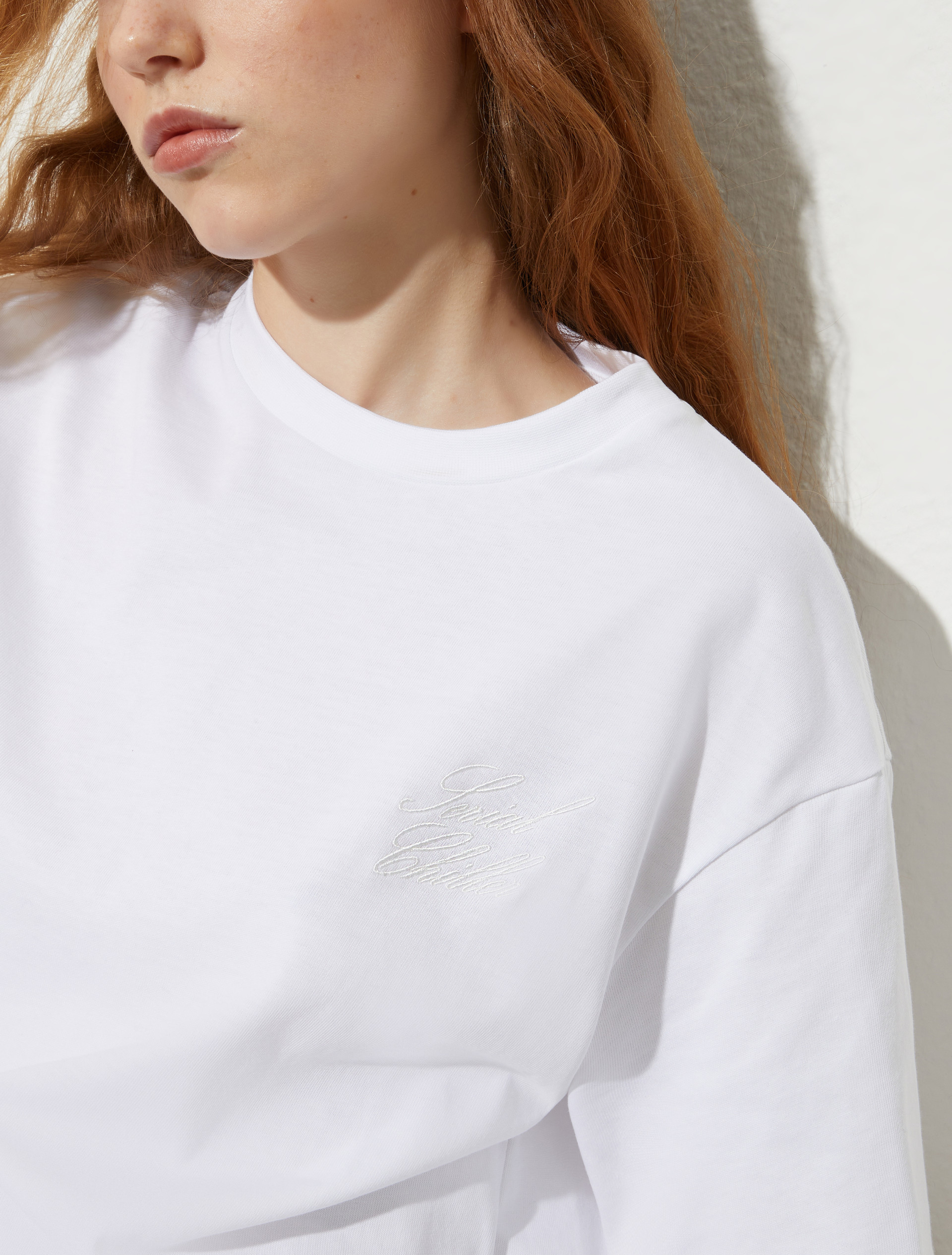 P. Terzini &Co.llaboration T-shirt, optical white | MAX&Co. P. Terzini &Co.llaboration T-shirt - OPTICAL WHITE - MAX&Co. - 6