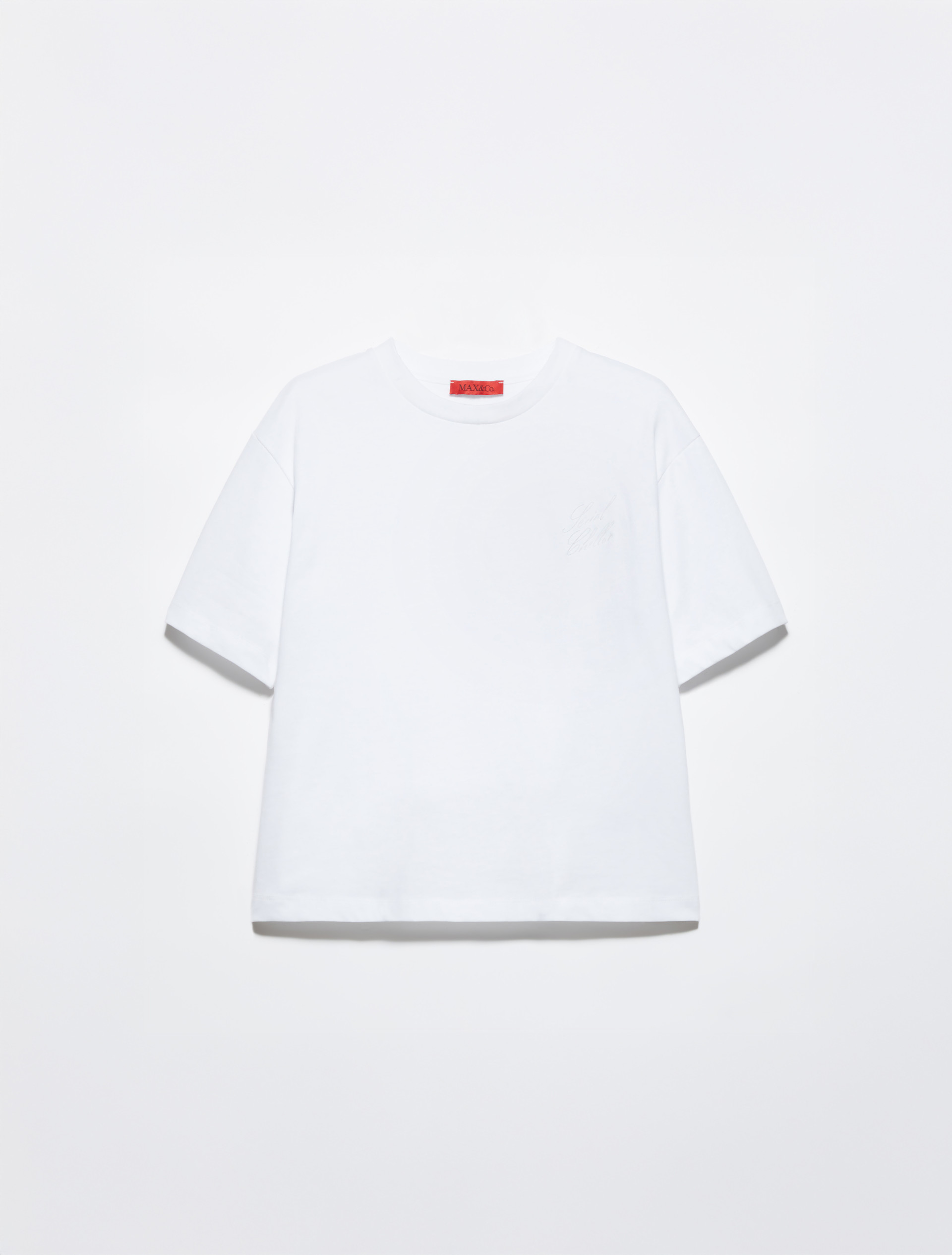 P. Terzini &Co.llaboration T-shirt, optical white | MAX&Co. P. Terzini &Co.llaboration T-shirt - OPTICAL WHITE - MAX&Co. - 5