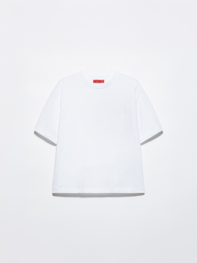 P. Terzini &Co.llaboration T-shirt - OPTICAL WHITE - MAX&Co.