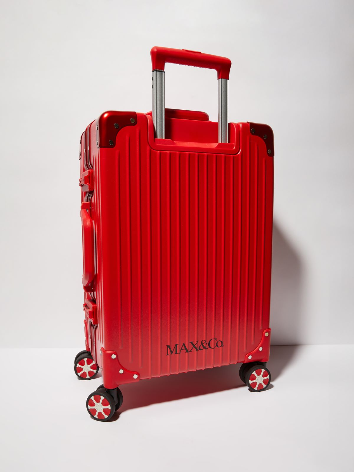 P. Terzini &Co.llaboration trolley case, red | MAX&Co. P. Terzini &Co.llaboration trolley case - RED - MAX&Co. - 2
