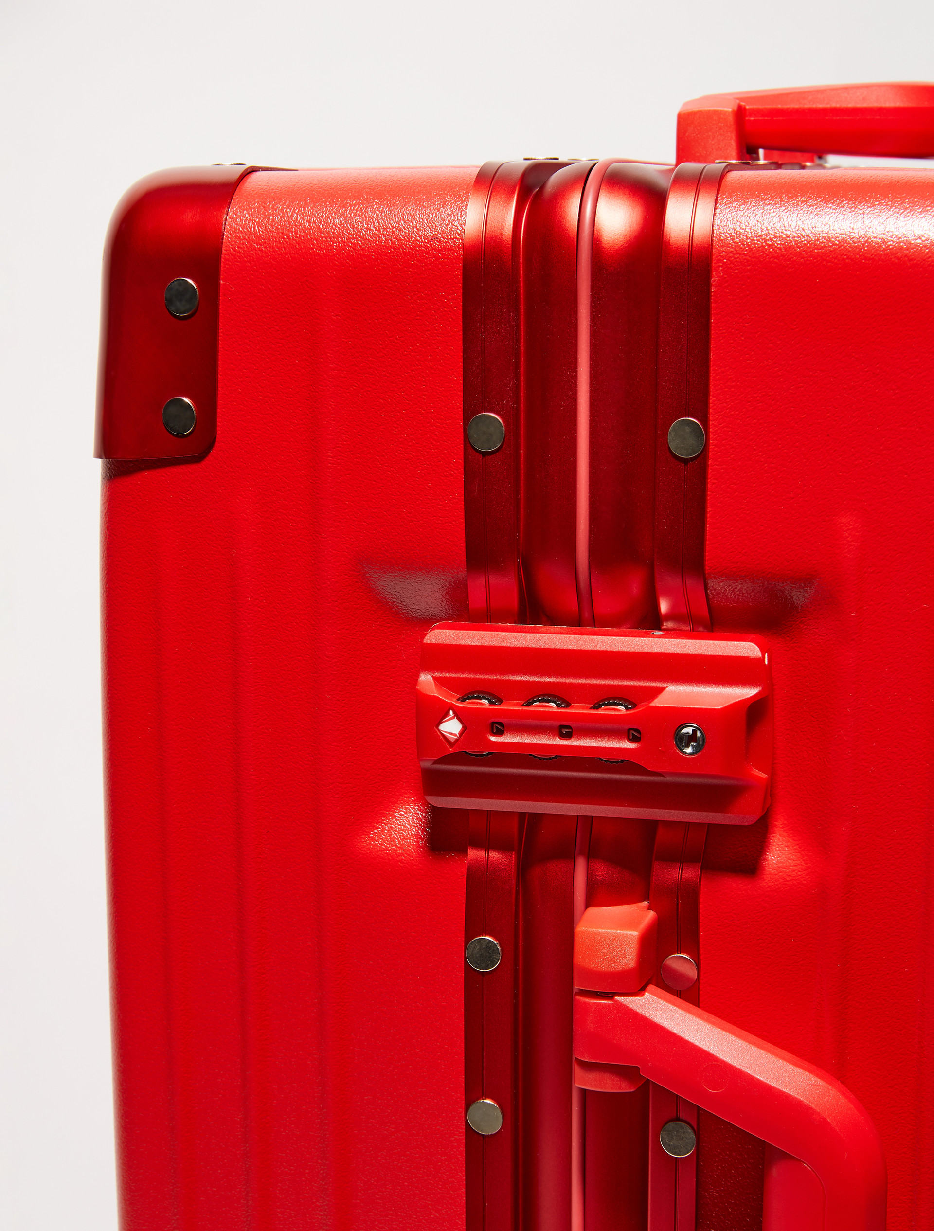 P. Terzini &Co.llaboration trolley case, red | MAX&Co. P. Terzini &Co.llaboration trolley case - RED - MAX&Co. - 3