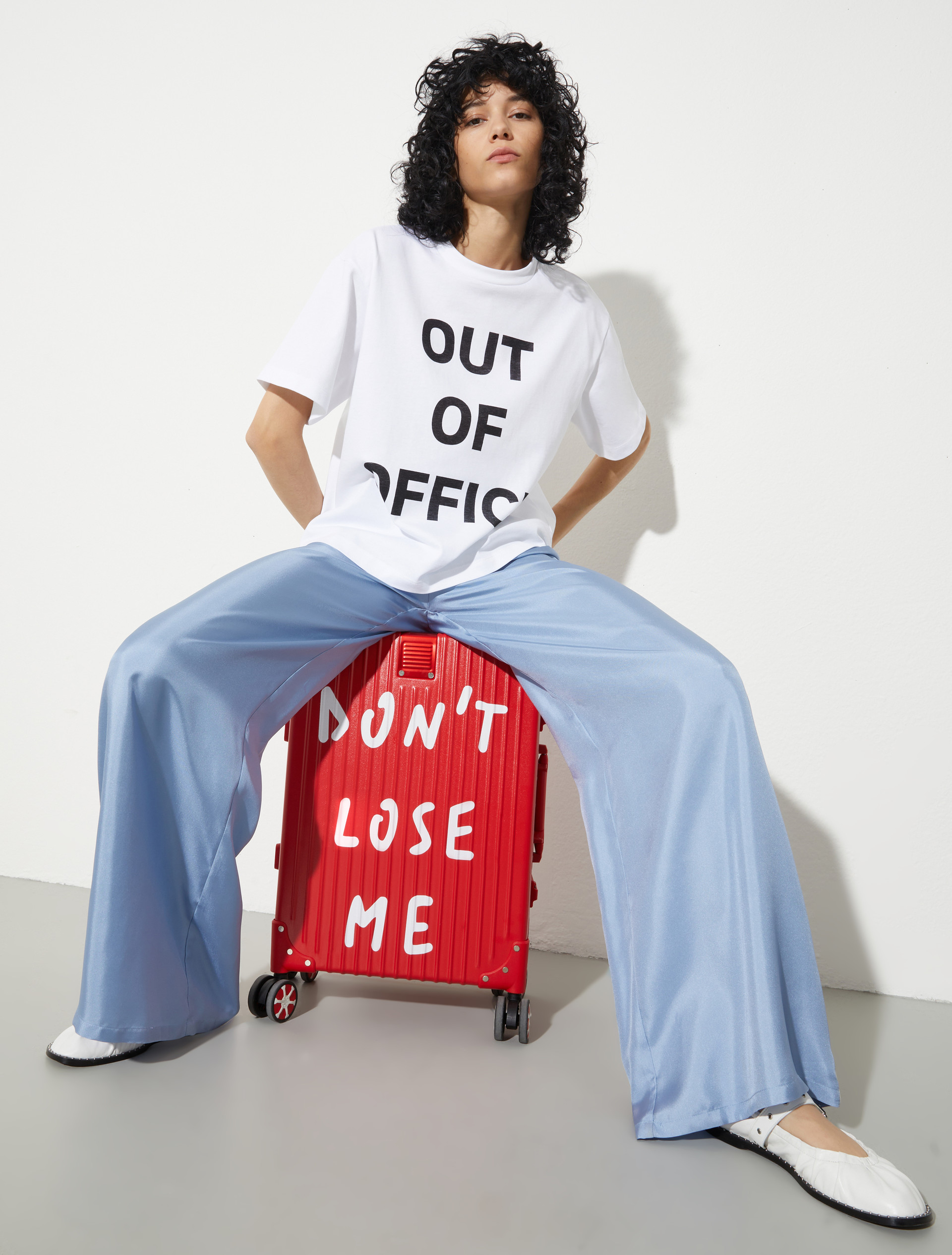 P. Terzini &Co.llaboration trolley case, red | MAX&Co. P. Terzini &Co.llaboration trolley case - RED - MAX&Co. - 5