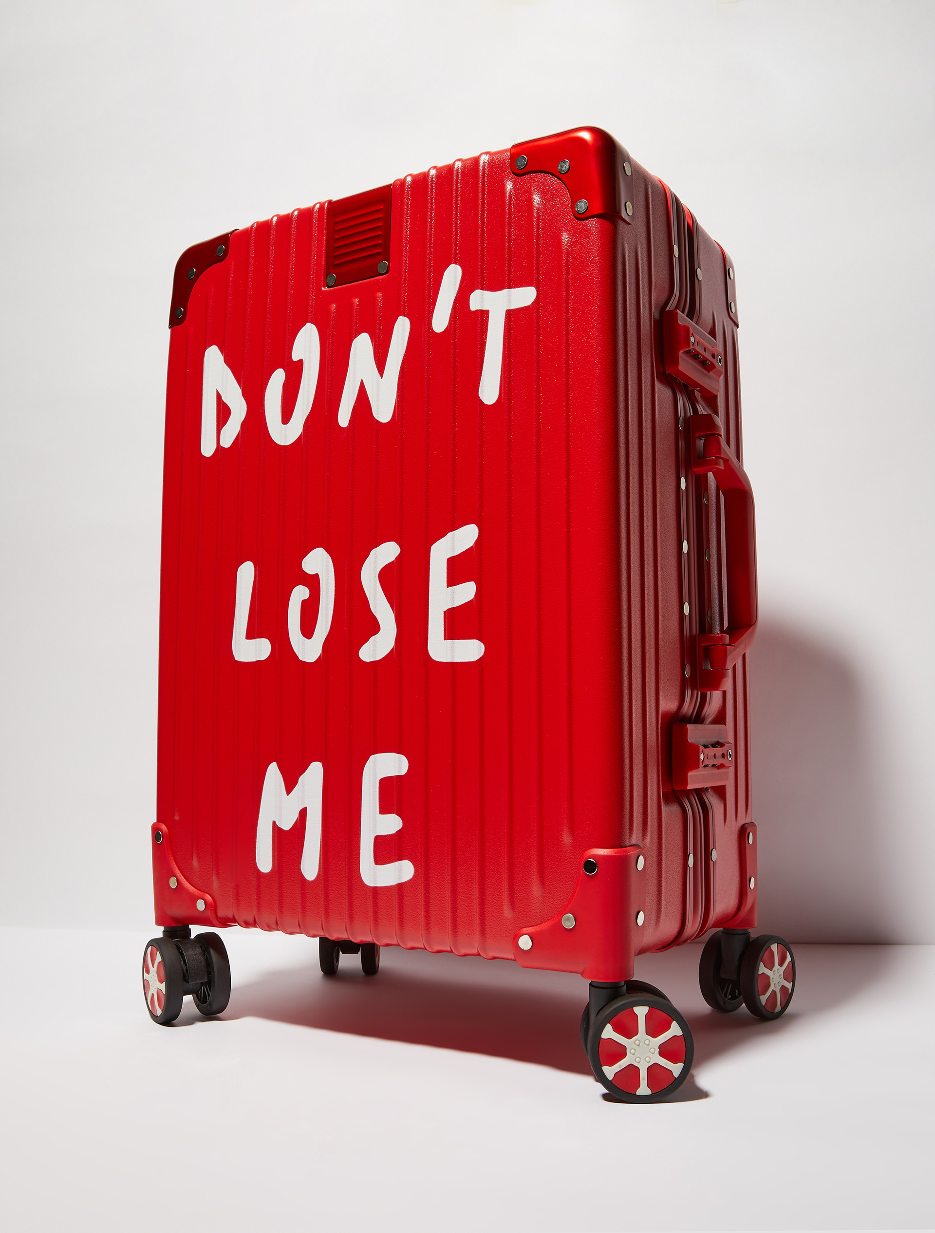 P. Terzini &Co.llaboration trolley case, red | MAX&Co. P. Terzini &Co.llaboration trolley case - RED - MAX&Co.