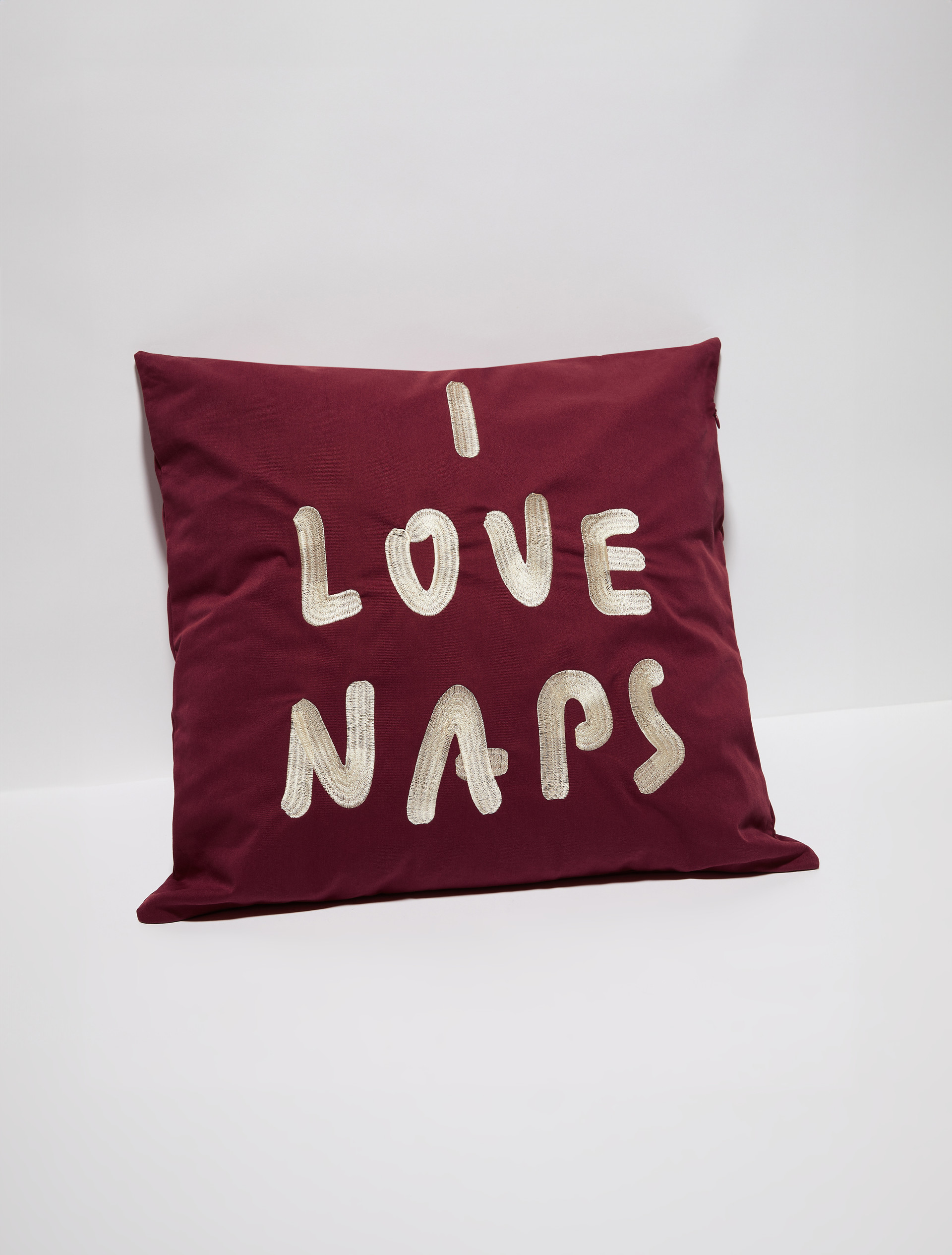 P. Terzini &Co.llaboration cushion - BORDEAUX - MAX&Co.