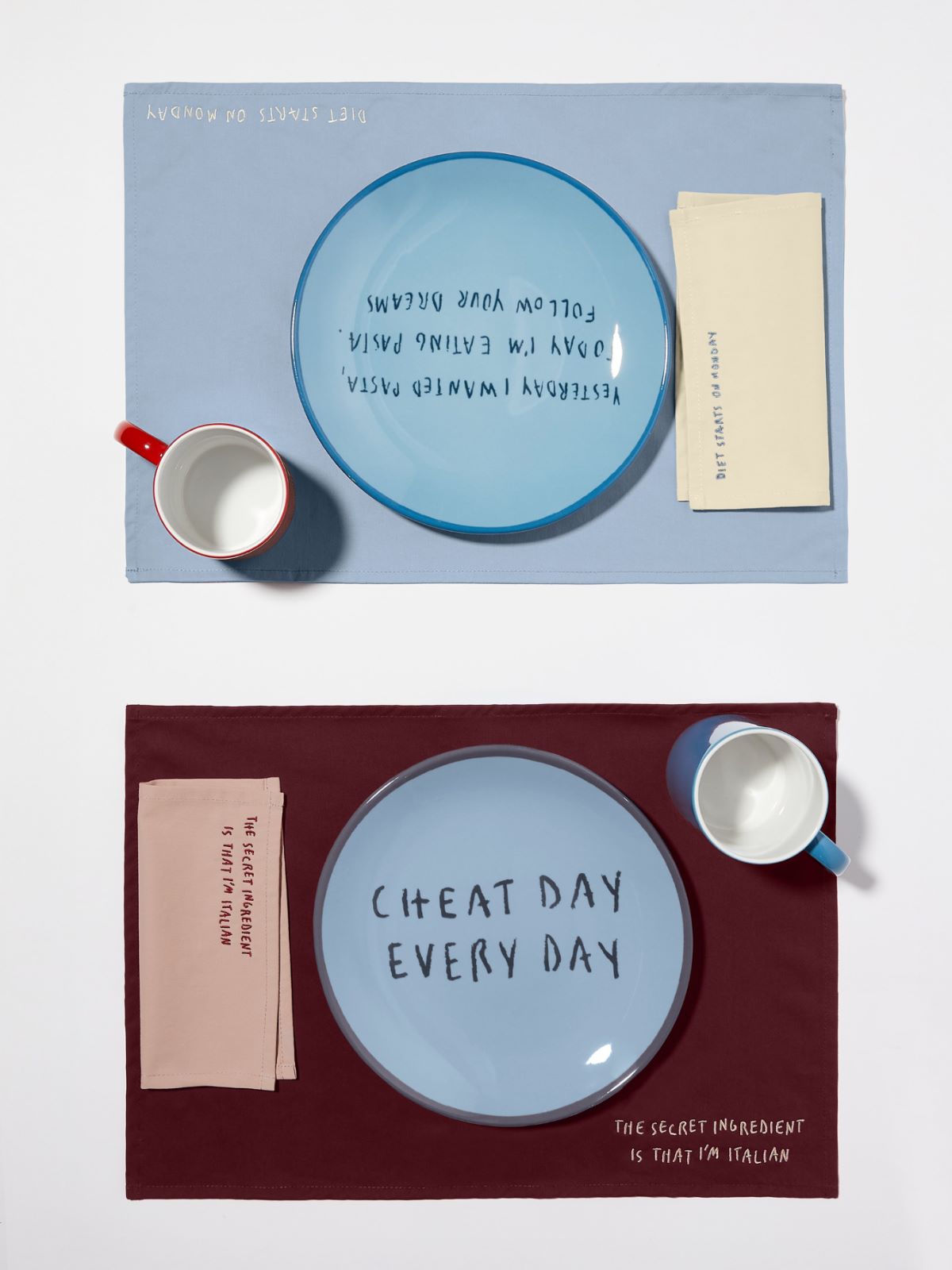 P. Terzini &Co.llaboration mug, sky-blue | MAX&Co. P. Terzini &Co.llaboration mug - SKY-BLUE - MAX&Co. - 3