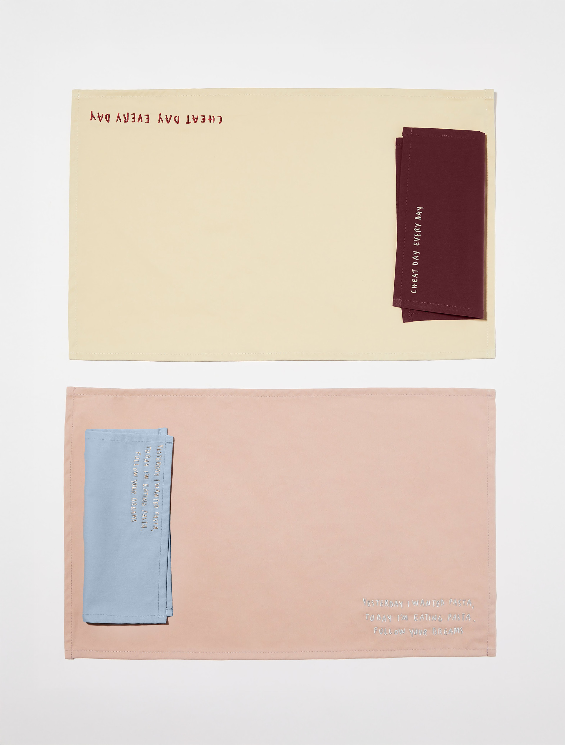 P. Terzini &Co.llaboration Platzsets - SAHNE - MAX&Co.