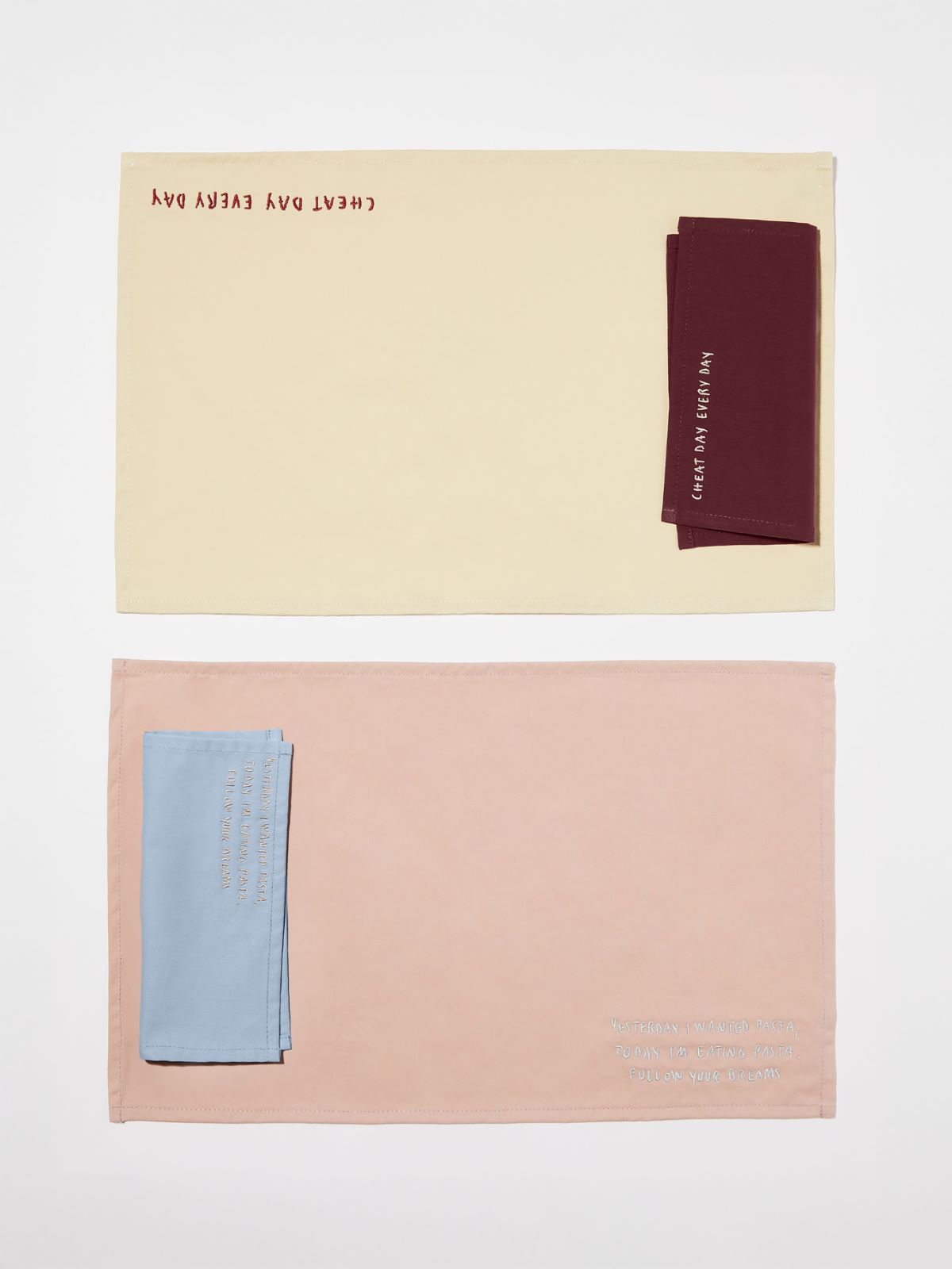 P. Terzini &Co.llaboration Platzsets - SAHNE - MAX&Co.