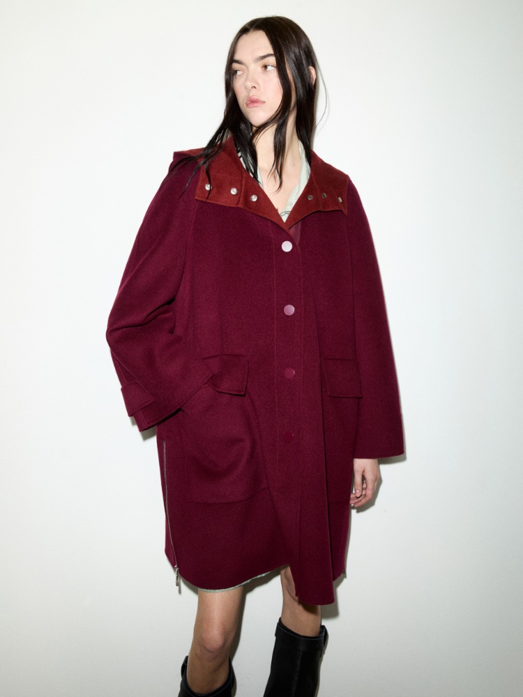 Double-woven wool parka - MAX&Co.