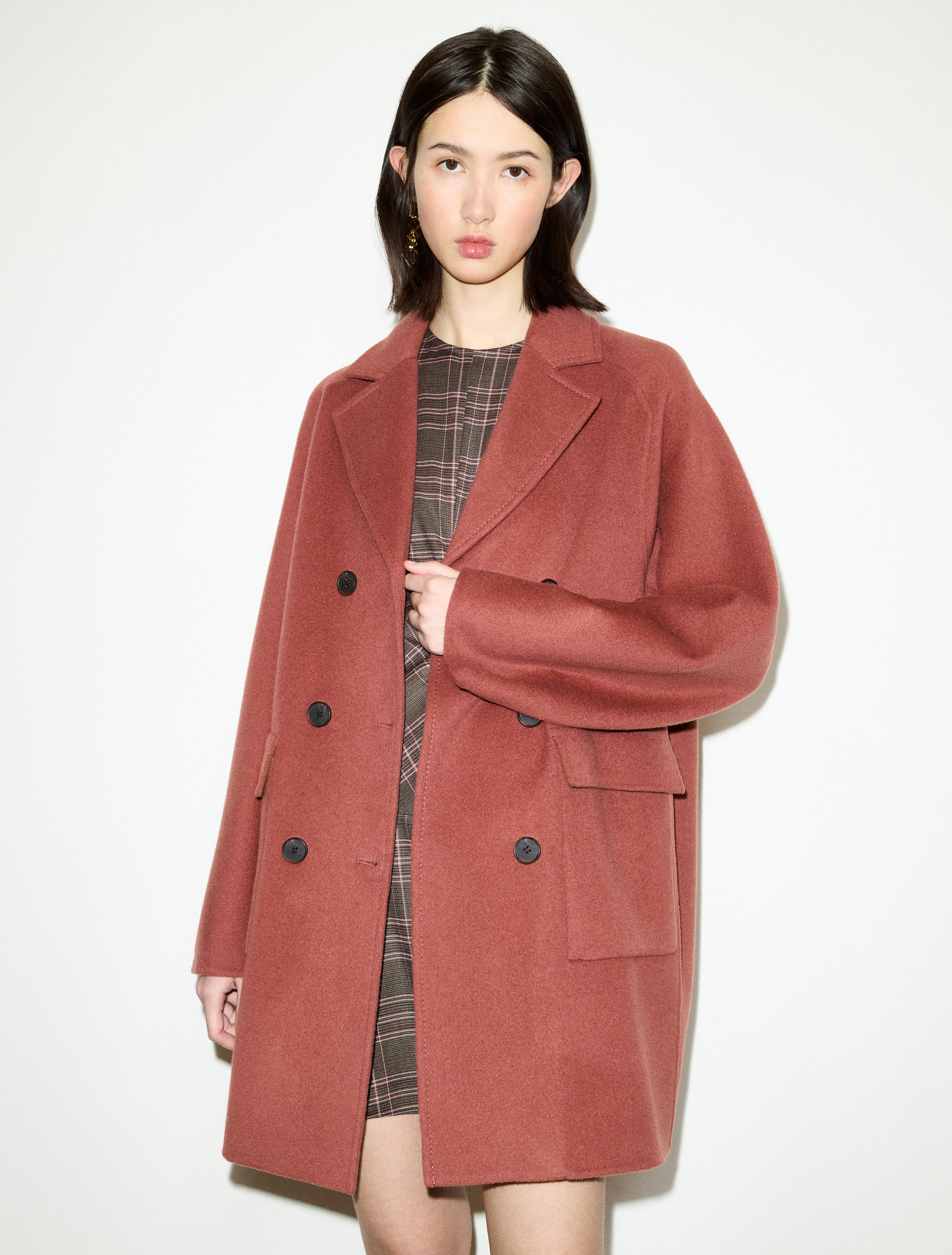 Double-woven wool coat - MAX&Co.