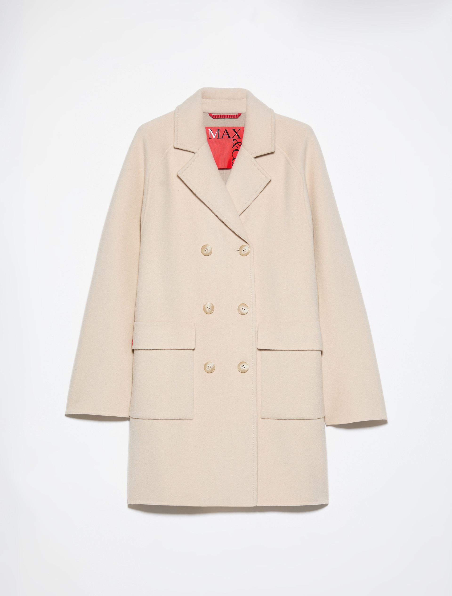 Double-woven wool coat - MAX&Co.