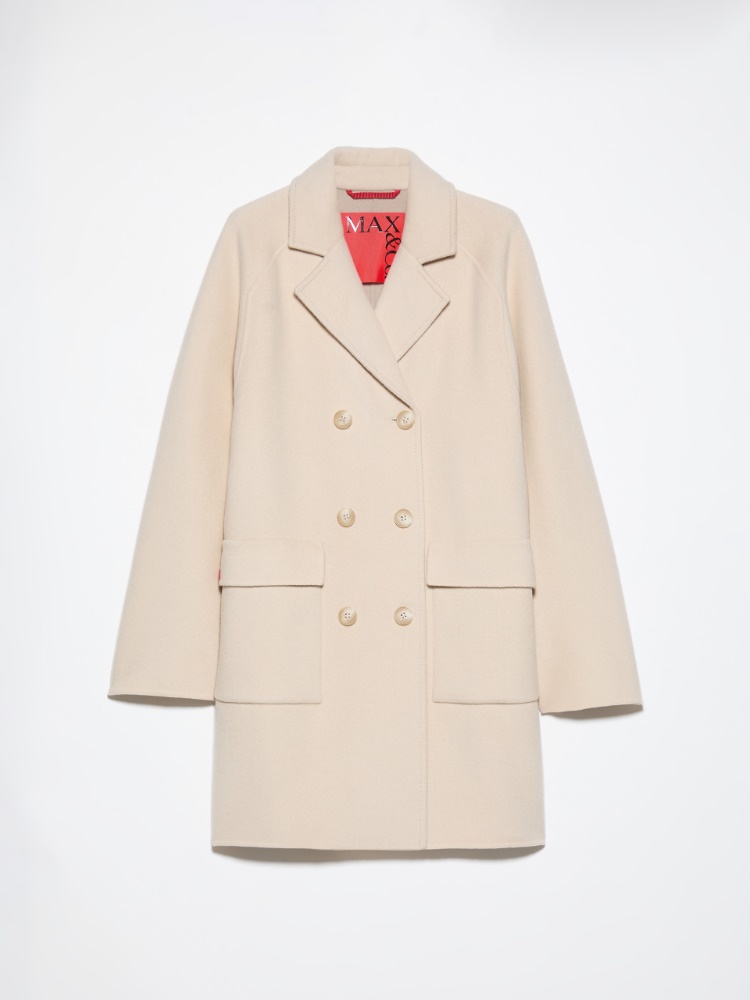 Double-woven wool coat - MILK - MAX&Co. - 6
