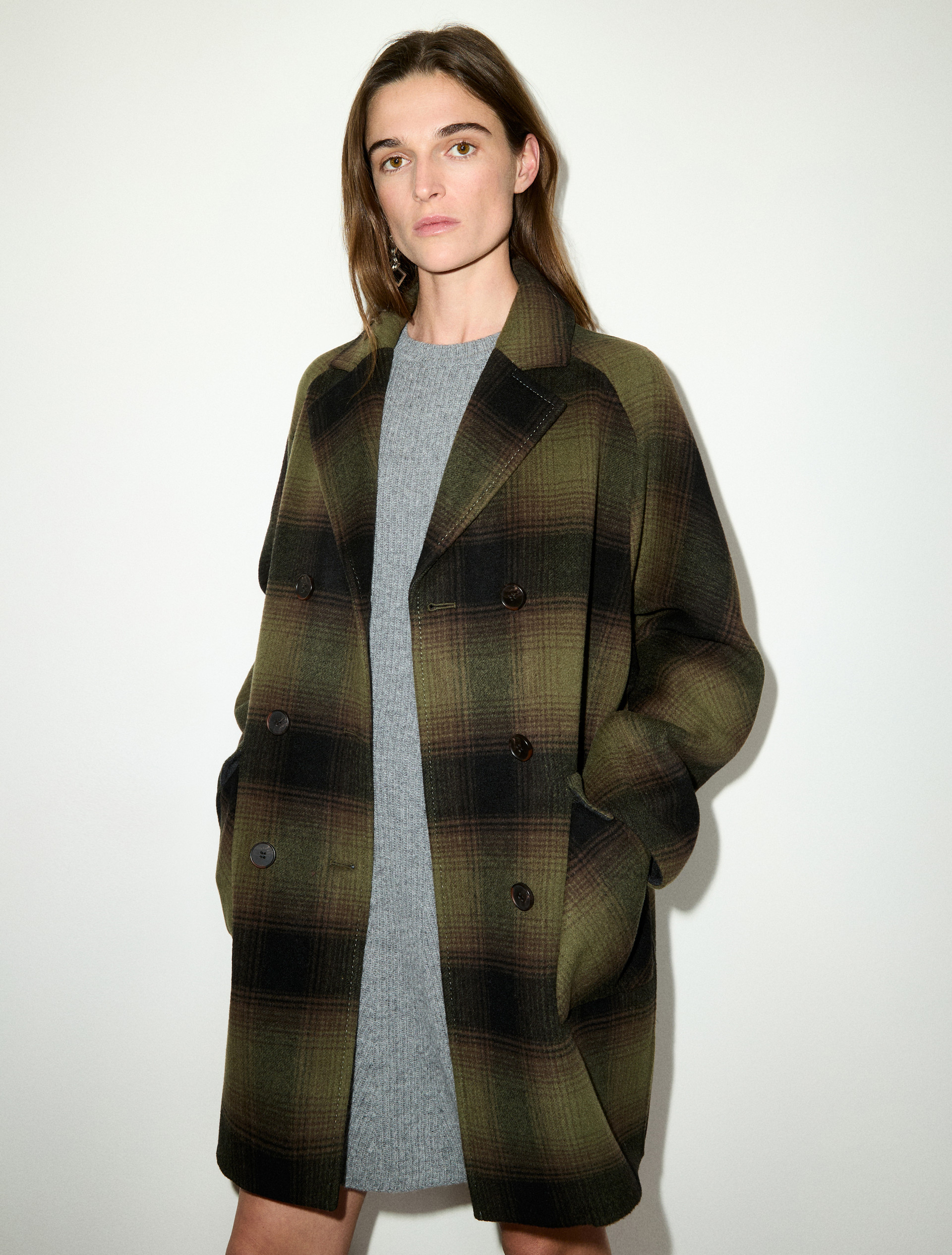 Double-woven wool coat - MAX&Co.