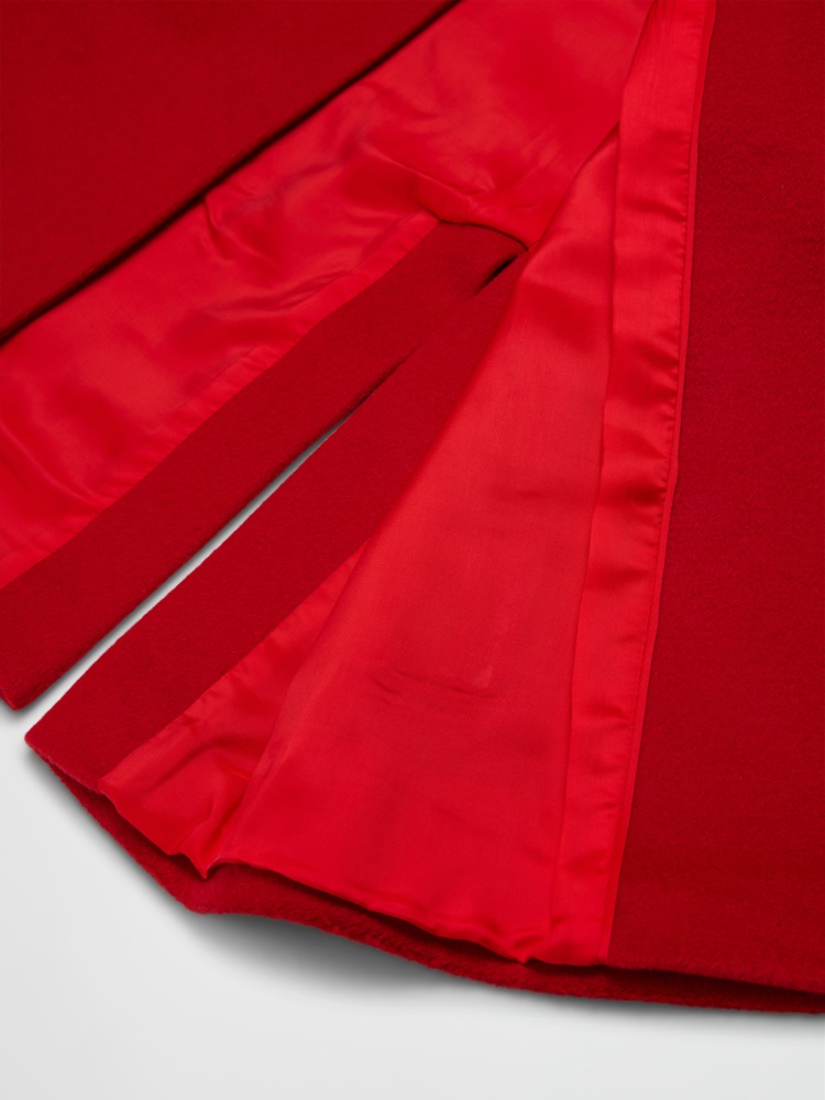 Manteau Runaway en laine KID - ROUGE - MAX&Co. - 4