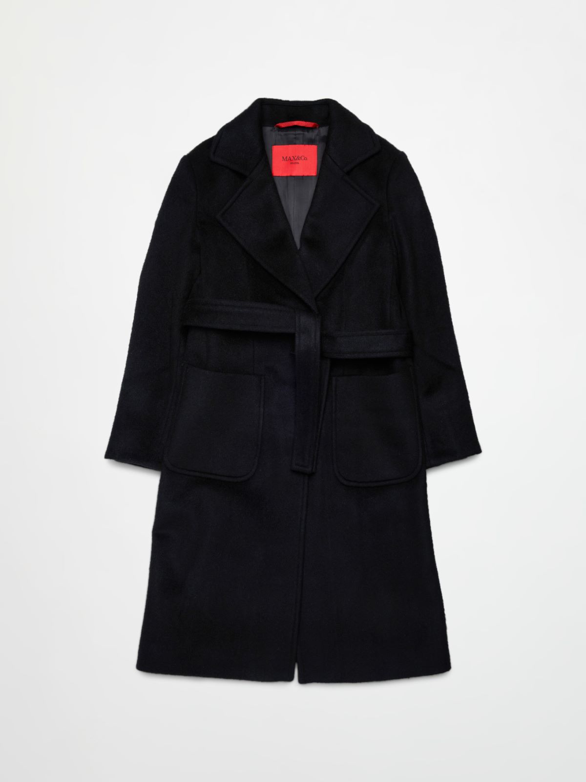 Manteau Runaway en laine KID - NOIR - MAX&Co.