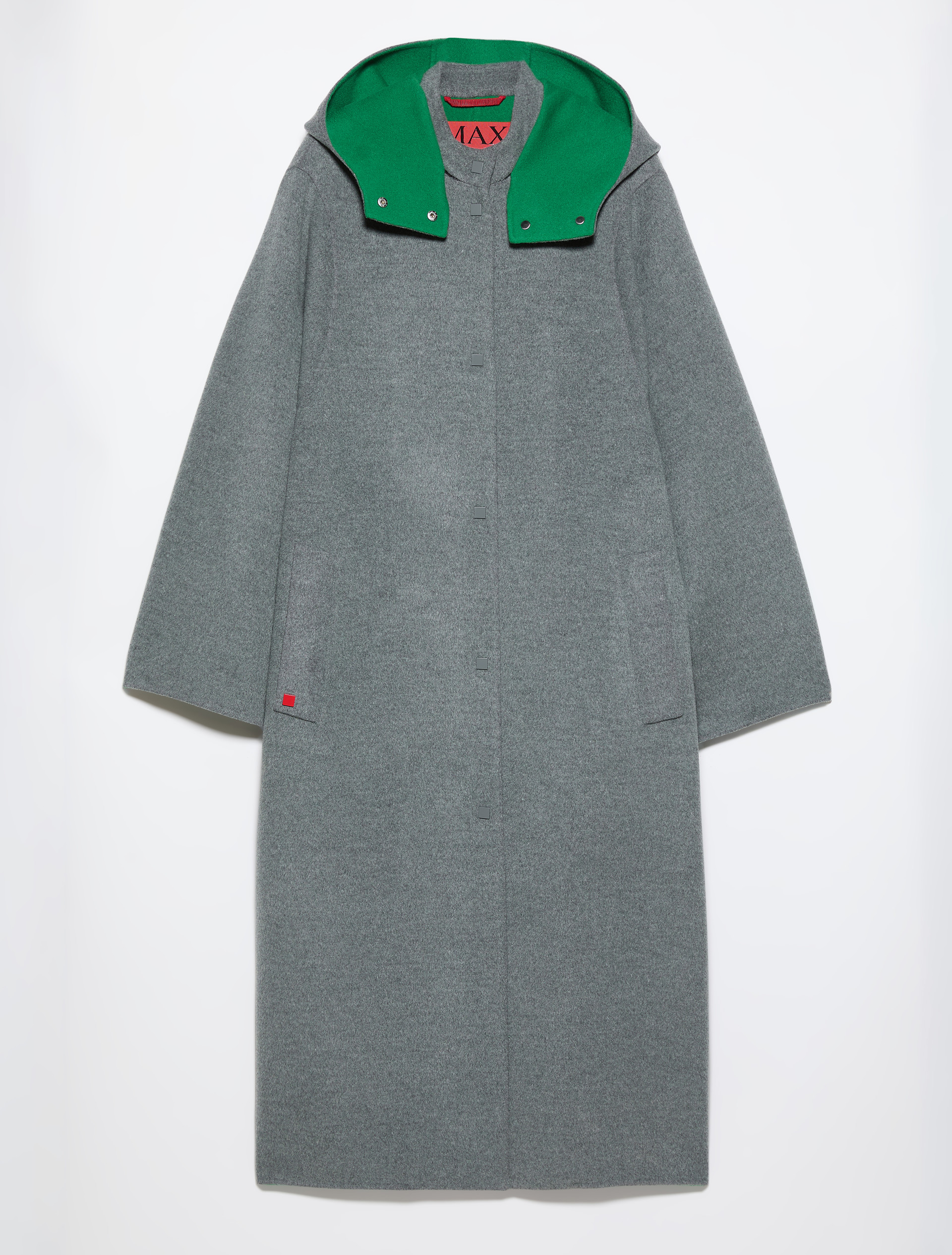 Oversized double-woven wool coat - MAX&Co.