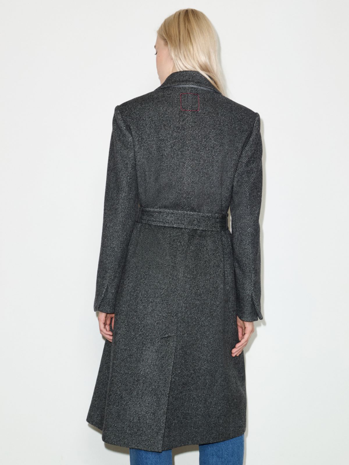 Runaway pure wool coat - BLACK - MAX&Co. - 2