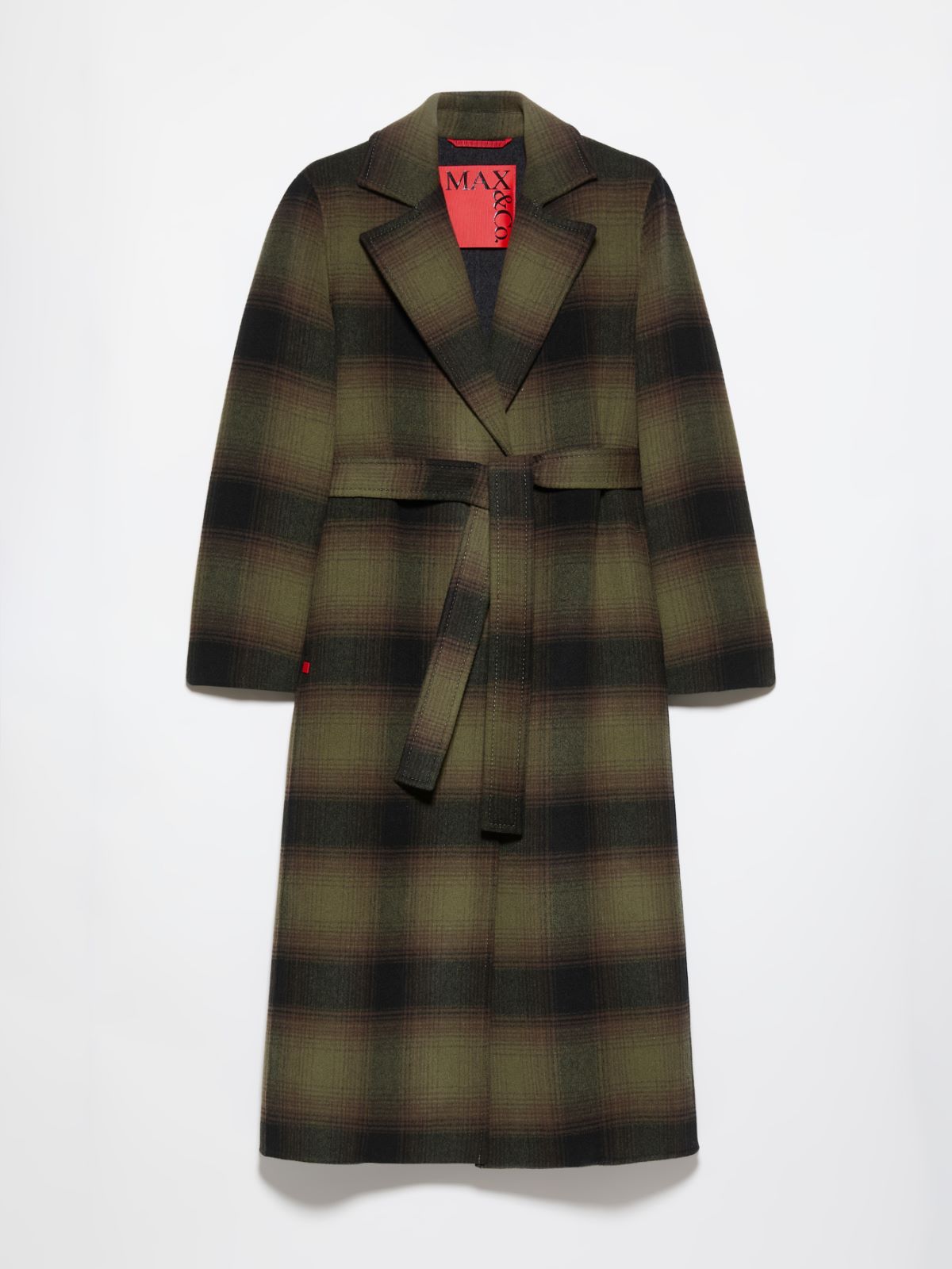 Longrun double-woven wool coat - GREEN - MAX&Co. - 5