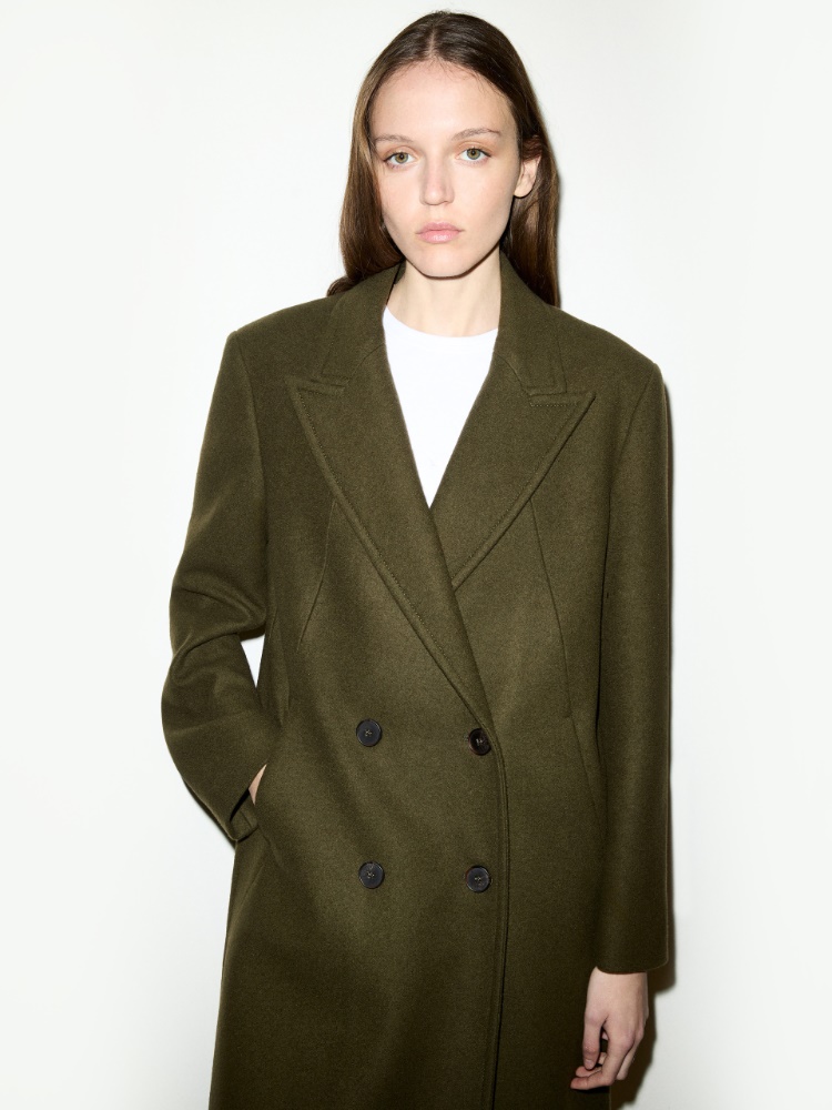 Double-breasted wool-blend coat - MAX&Co. - 3