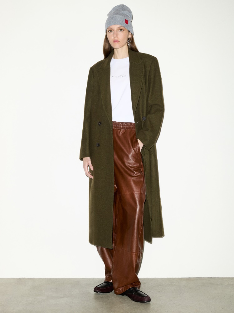 Double-breasted wool-blend coat - MAX&Co.