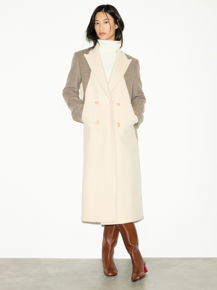 Double-breasted wool-blend coat - MAX&Co.