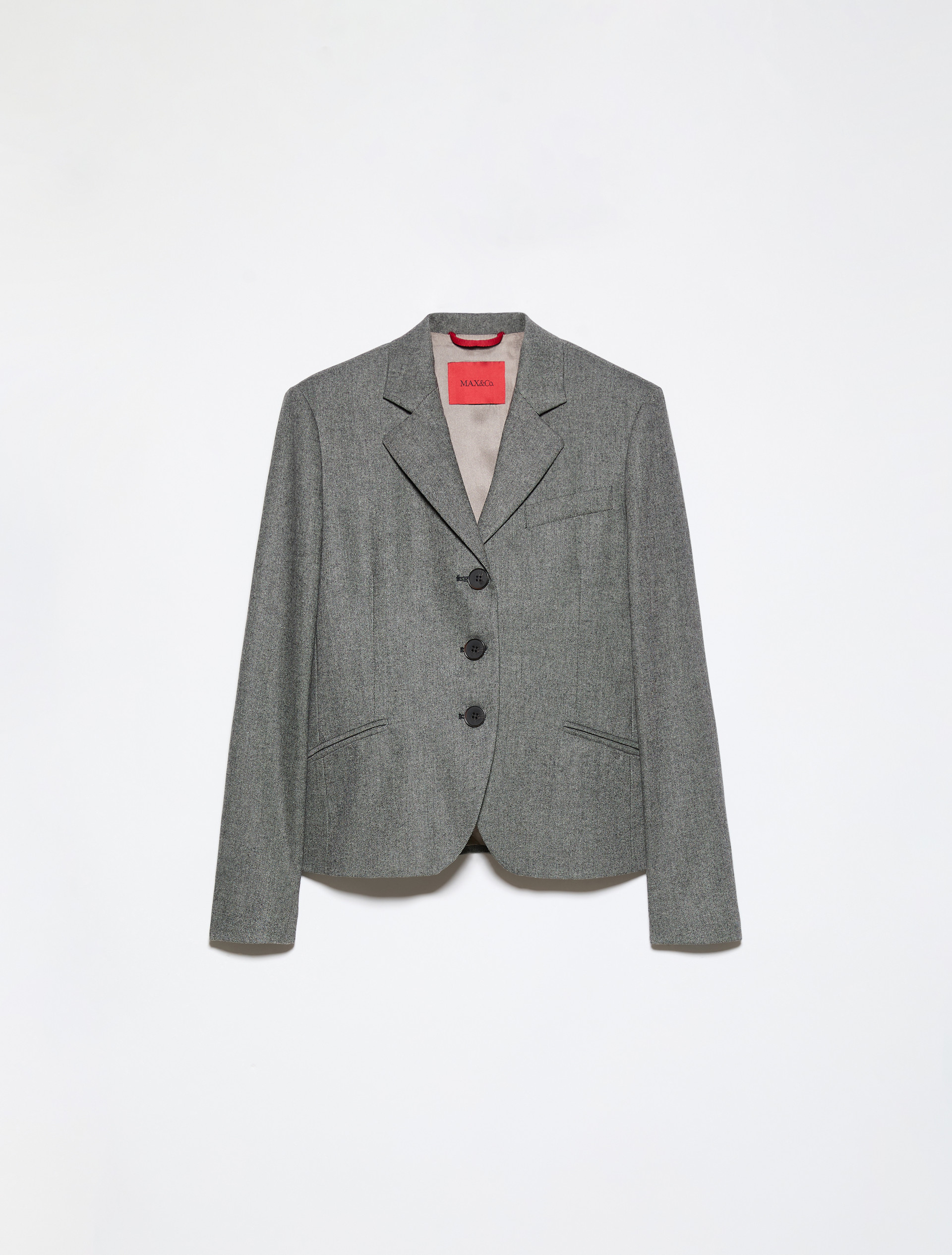 Slim-fit flannel blazer - MAX&Co.