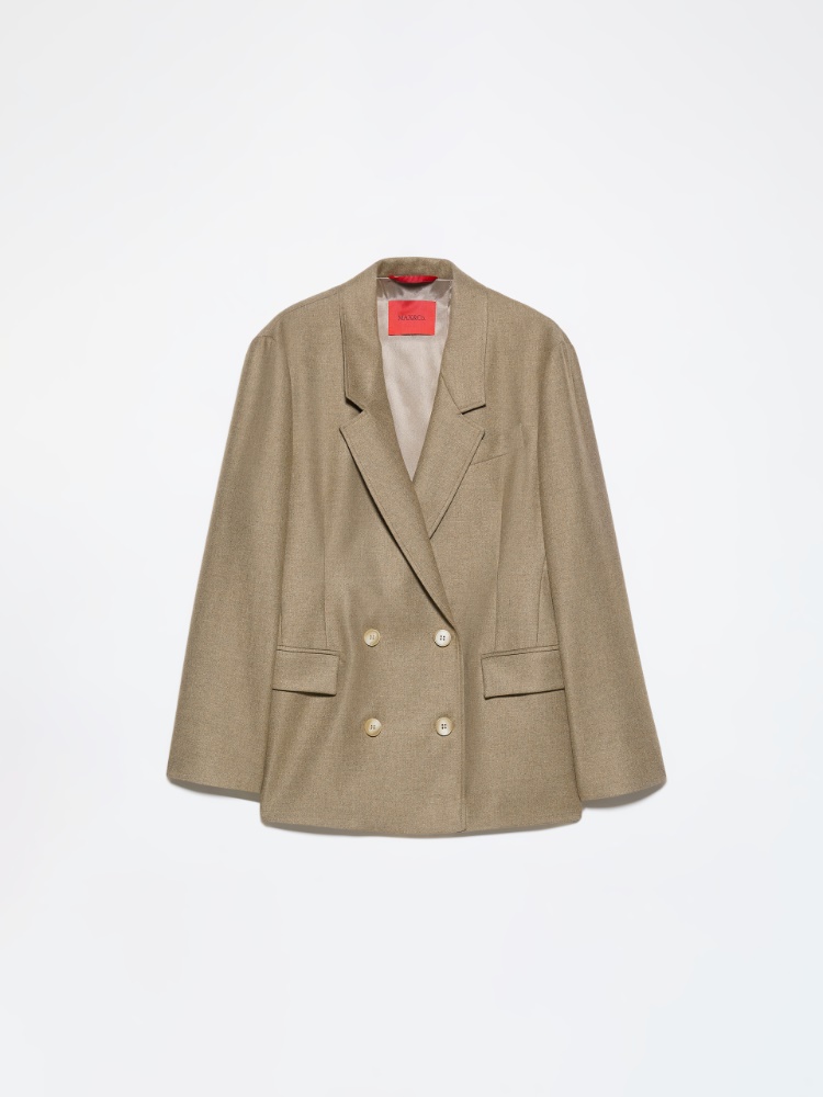 Double-breasted flannel blazer - MAX&Co. - 6