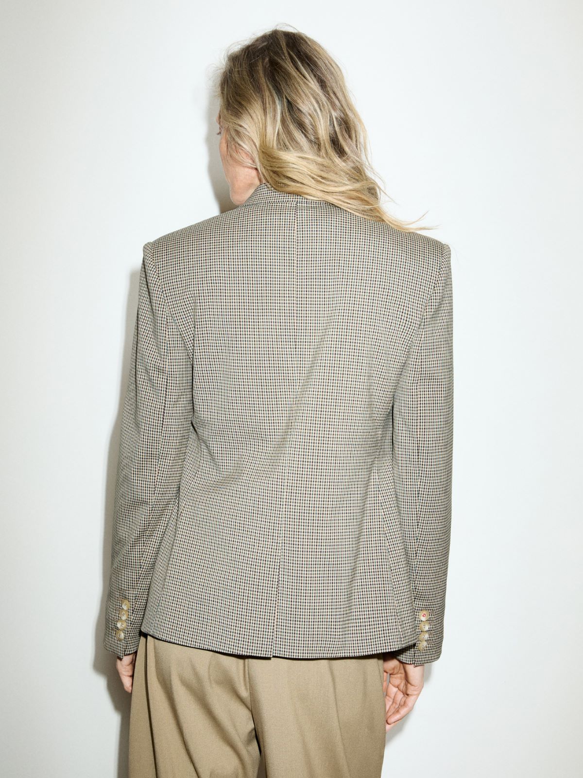 Double-breasted blazer - BEIGE - MAX&Co. - 2