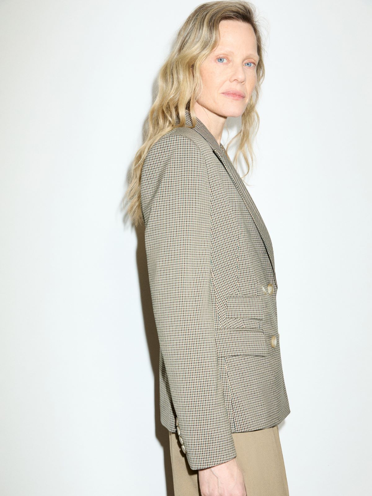Double-breasted blazer - BEIGE - MAX&Co. - 3