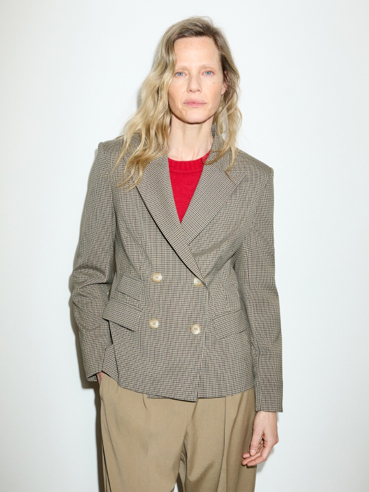 Double-breasted blazer - BEIGE - MAX&Co.