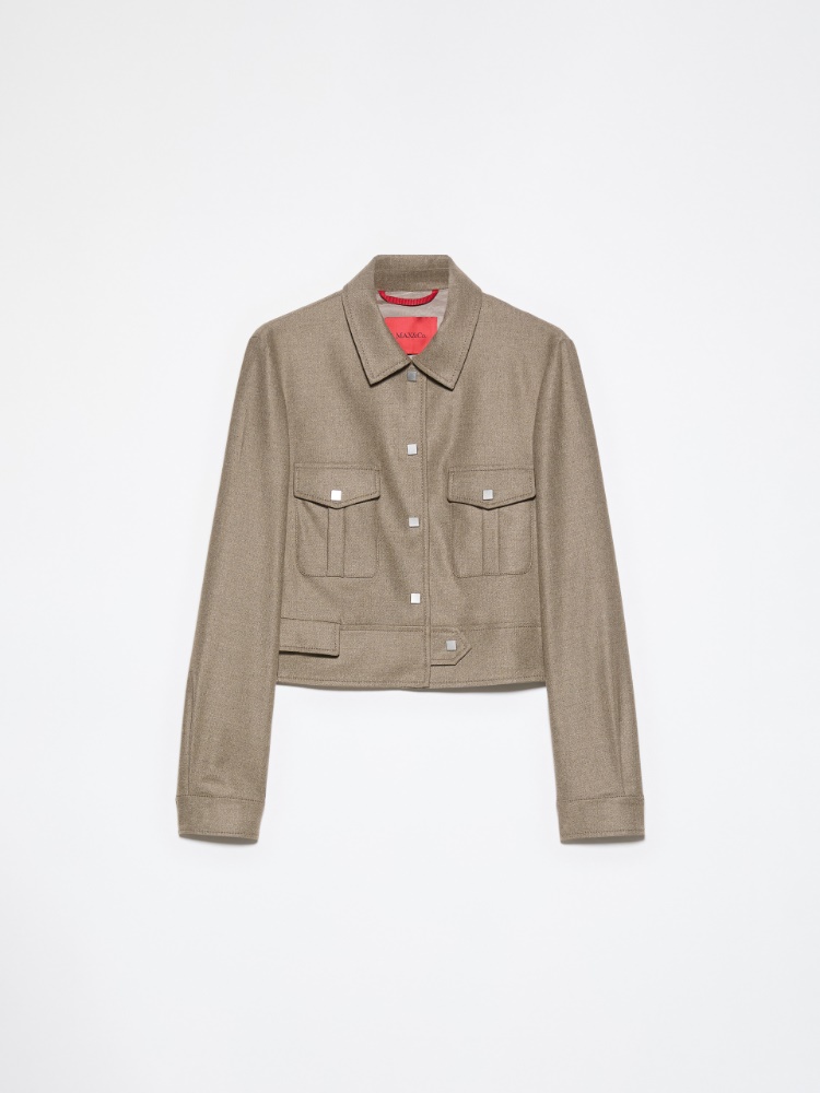 Cropped flannel jacket - MAX&Co. - 6