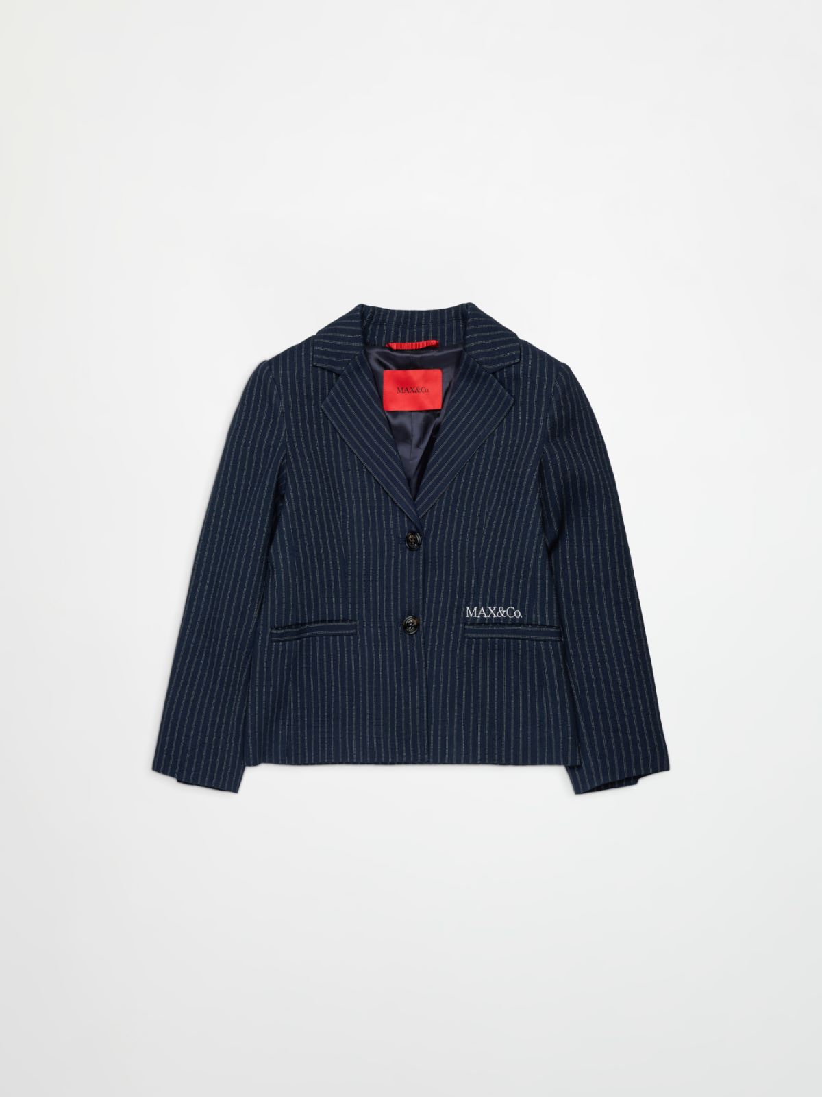 Blazer avec logo imprimé KID - BLEU - MAX&Co.