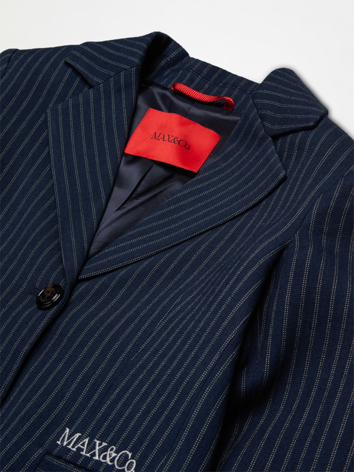 Blazer avec logo imprimé KID - BLEU - MAX&Co. - 3