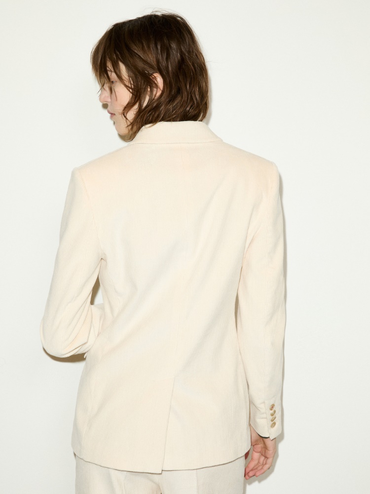Blazer à double boutonnage en velours côtelé - MAX&Co. - 2
