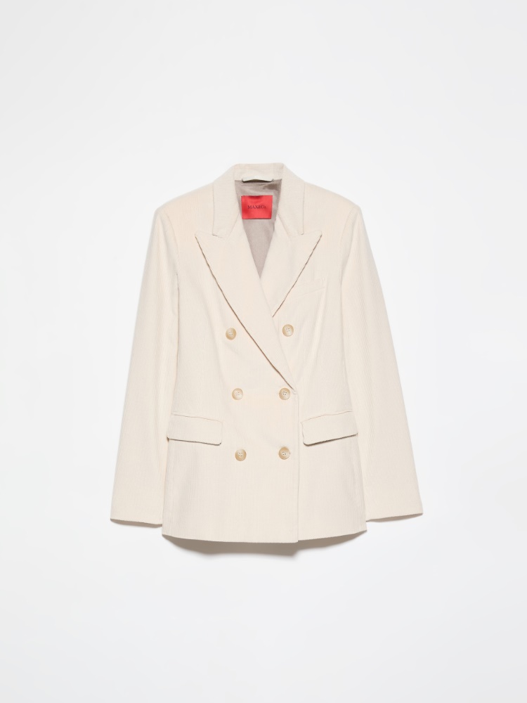 Blazer à double boutonnage en velours côtelé - MAX&Co. - 5
