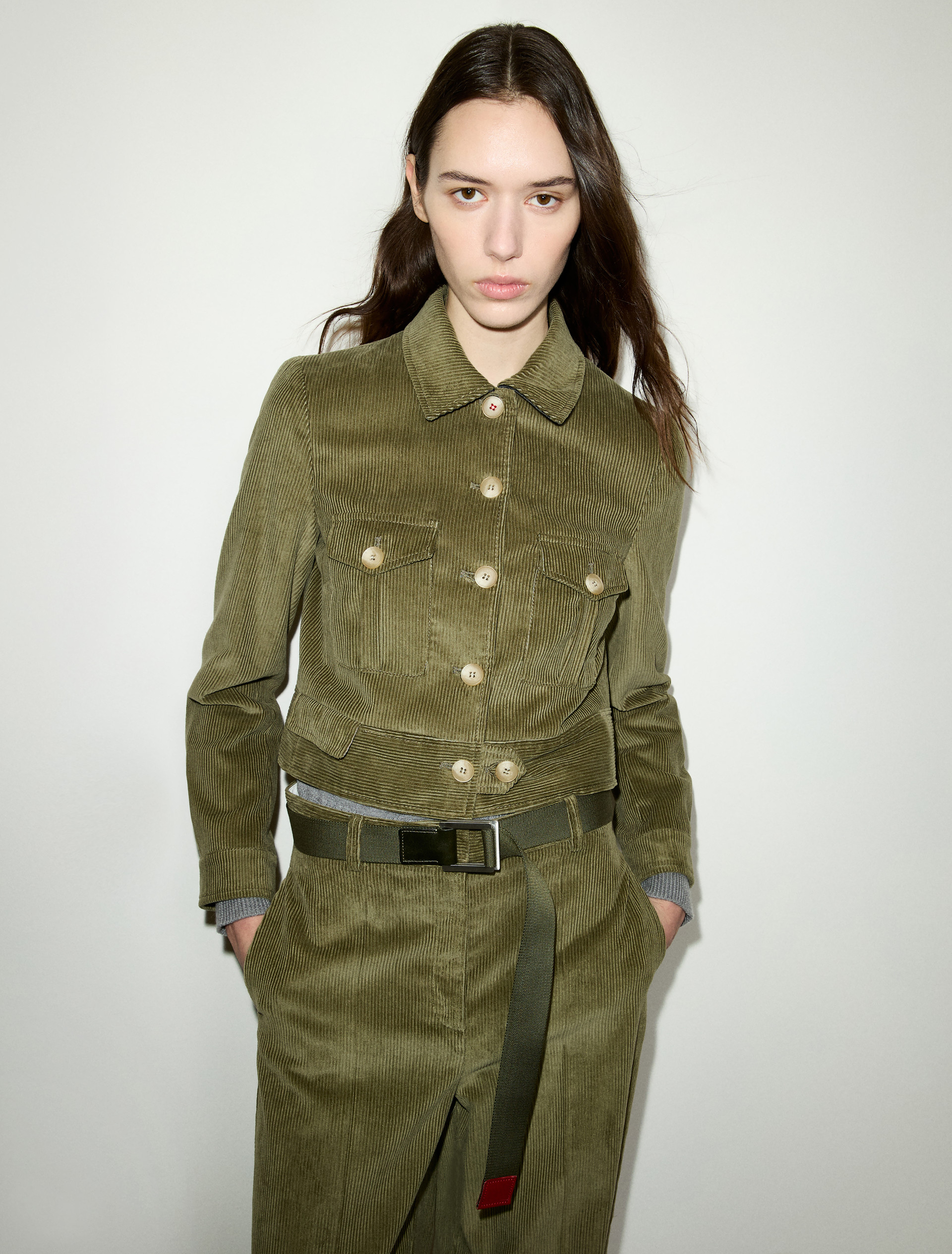 Cropped corduroy jacket - MAX&Co.