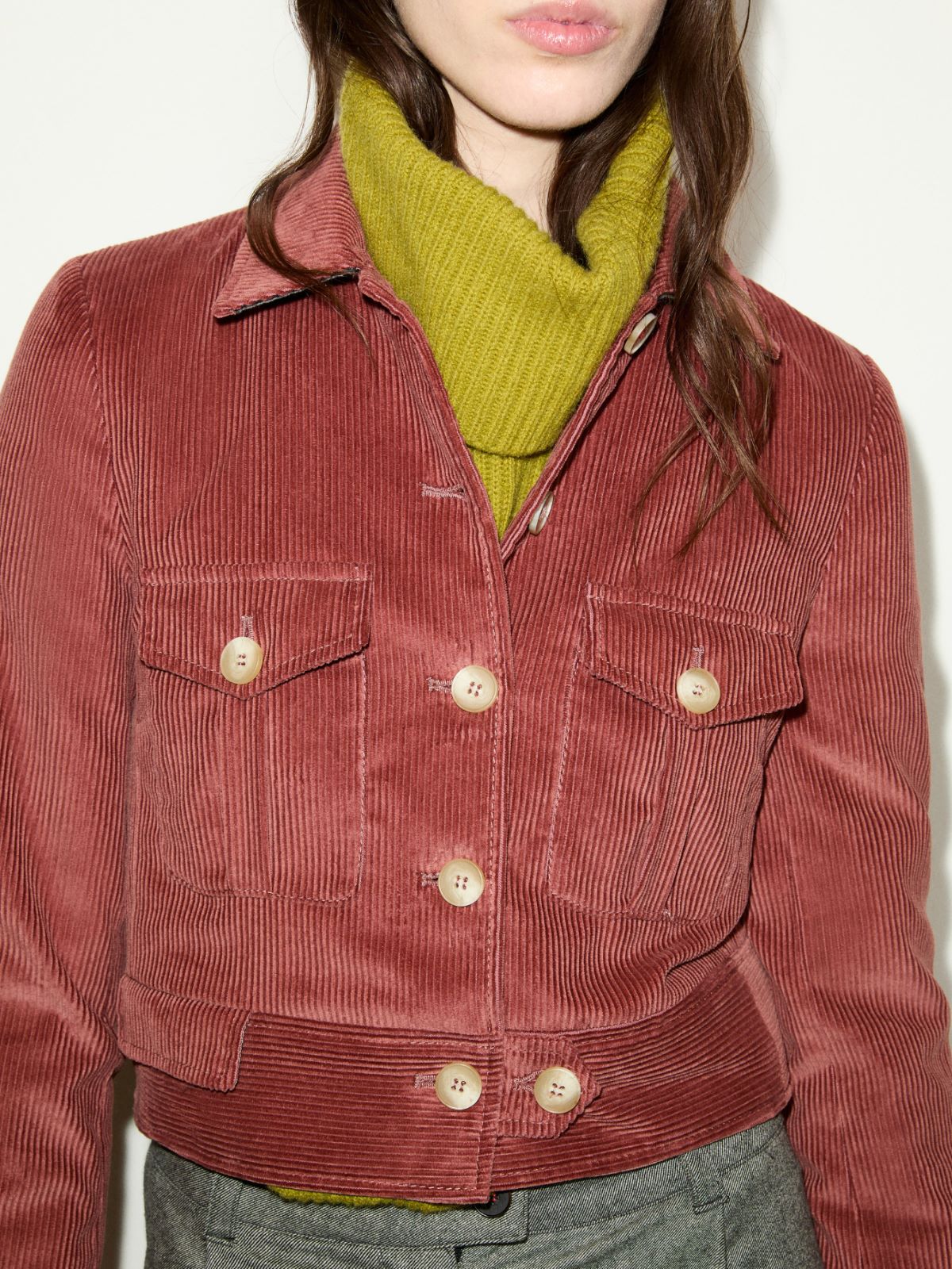 Cropped corduroy jacket - FARD - MAX&Co. - 3