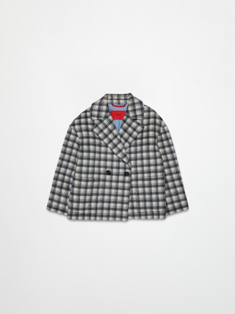 Double-breasted checked coat KID - MAX&Co.