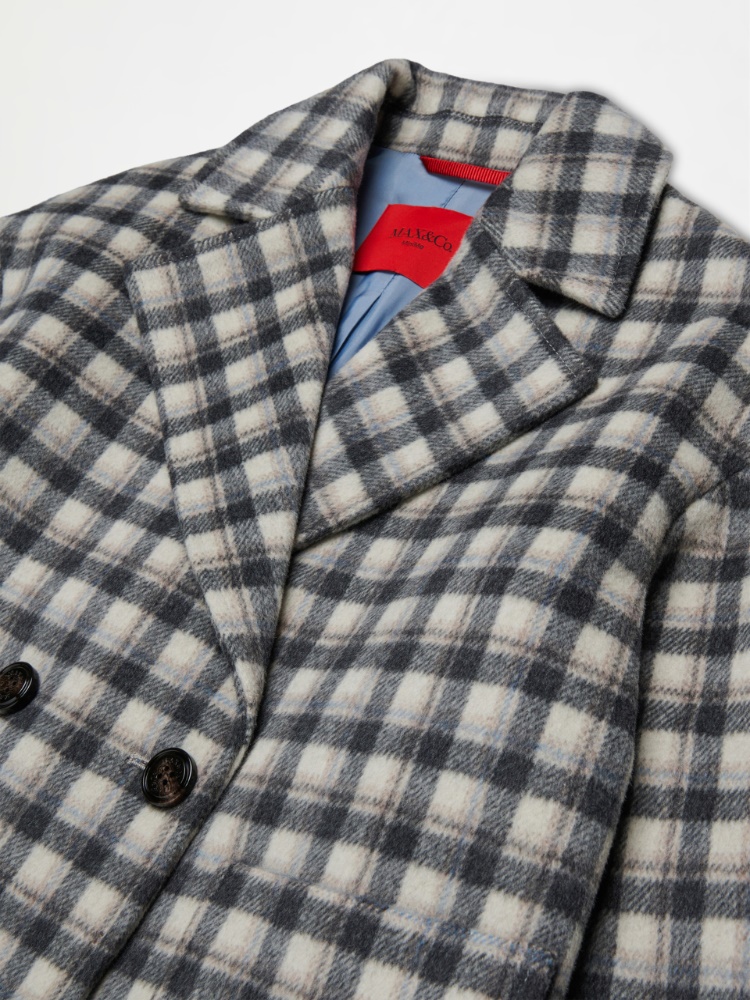 Double-breasted checked coat KID - MAX&Co. - 3