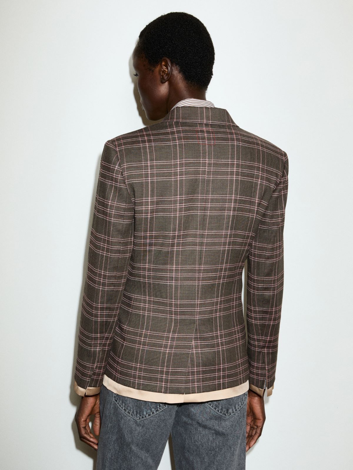 Wool-blend blazer - BROWN - MAX&Co. - 2