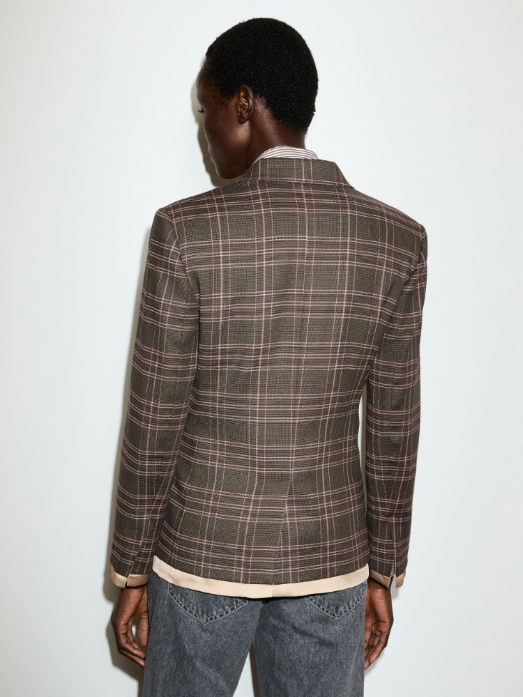 Wool-blend blazer - BROWN - MAX&Co. - 2