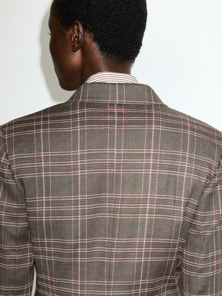 Wool-blend blazer - BROWN - MAX&Co. - 5