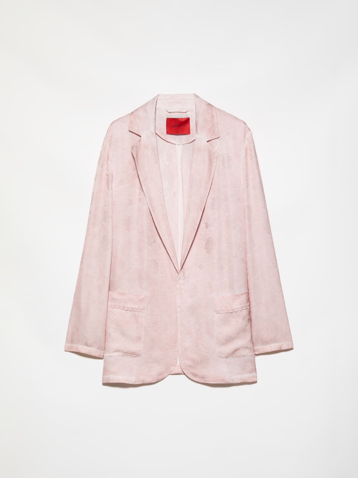 Fluid jacquard blazer - PINK - MAX&Co.
