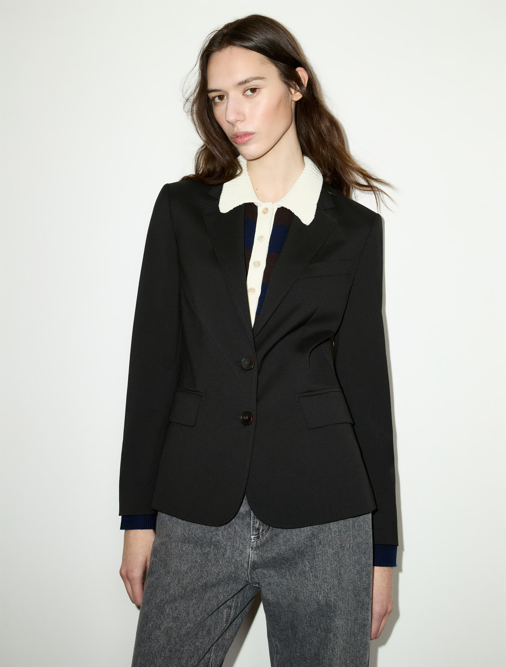Slim-fit single-breasted blazer - MAX&Co.