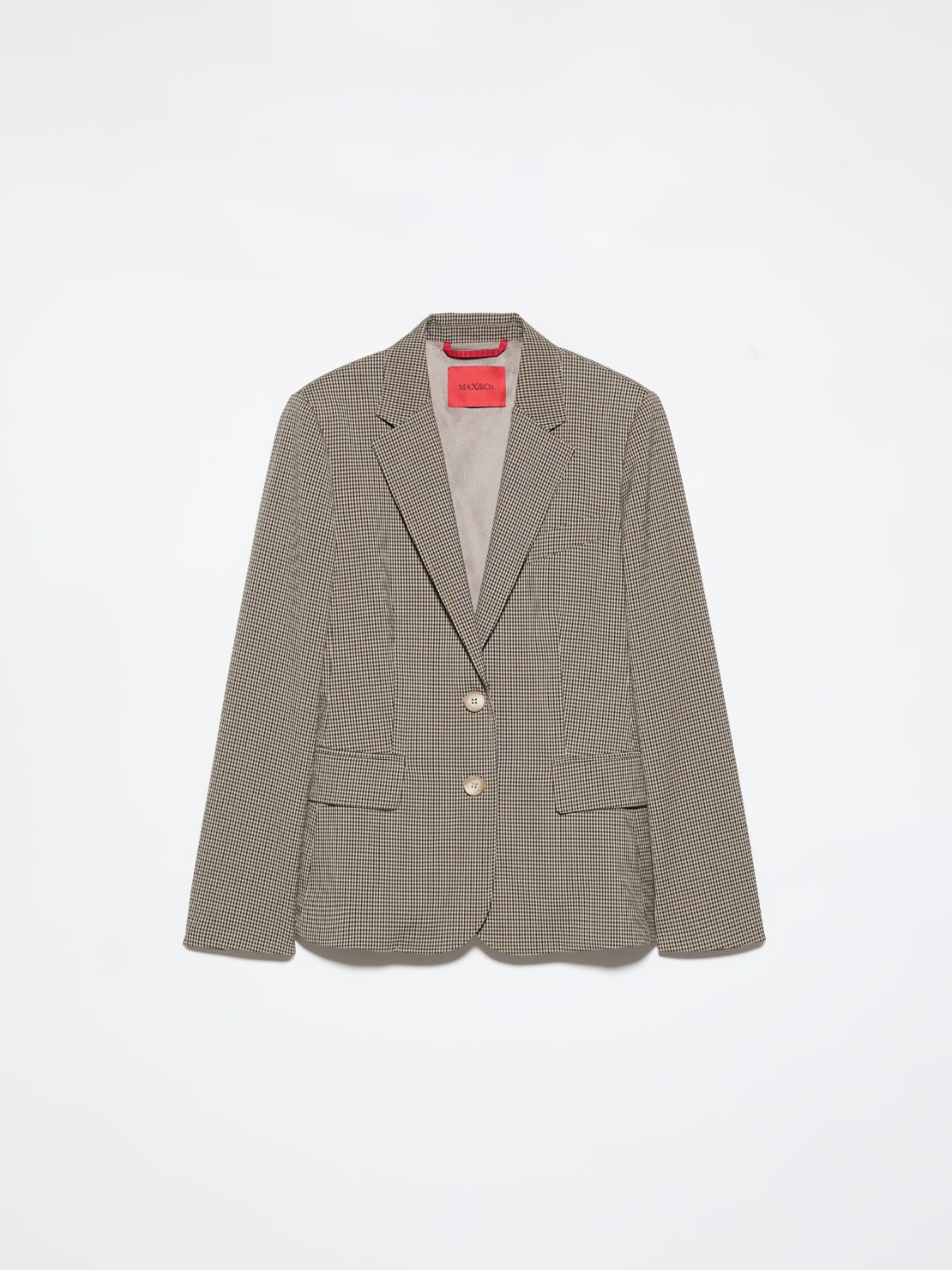 Slim-fit single-breasted blazer - BEIGE - MAX&Co. - 6